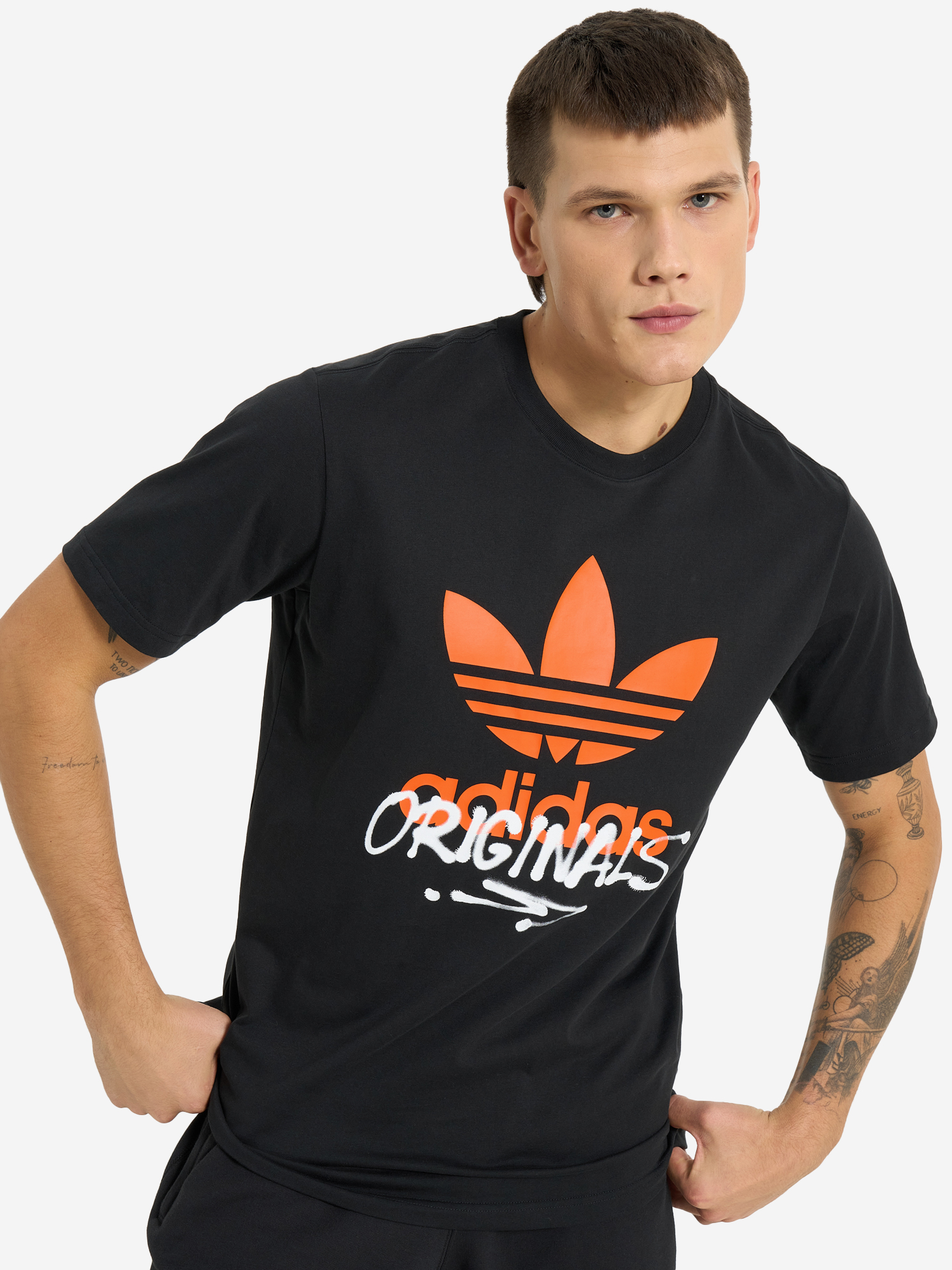 

Футболка мужская adidas Street, Черный