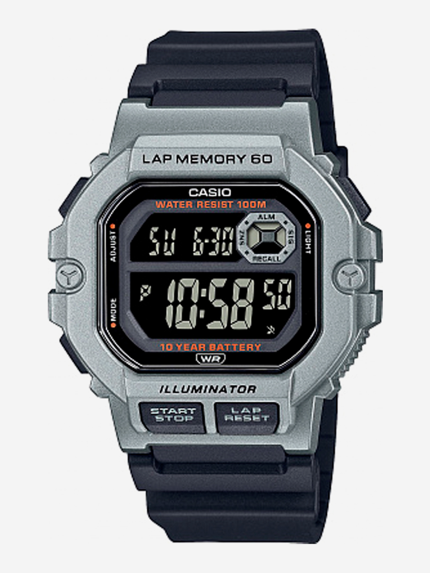 

Наручные часы Casio Collection WS-1400H-1B, Черный