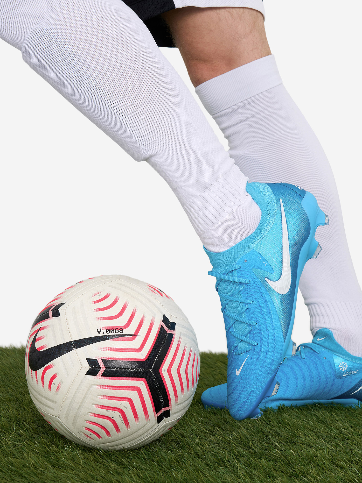 

Бутсы мужские Nike Phantom Gx II Pro Fg, Голубой