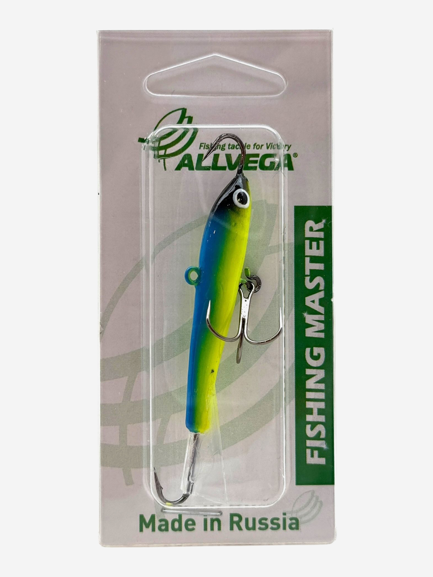 

Приманка балансир ALLVEGA 26 гр / 70 мм, цвет С19, Зеленый