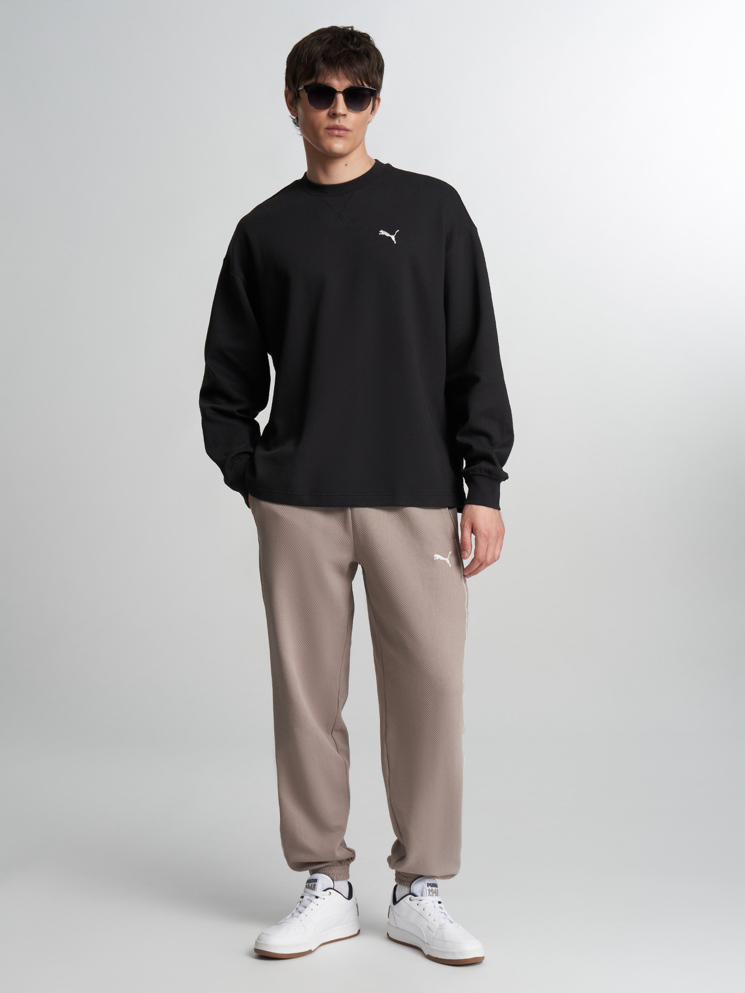 Свитшот мужской PUMA Essentials Elevated, Черный 4
