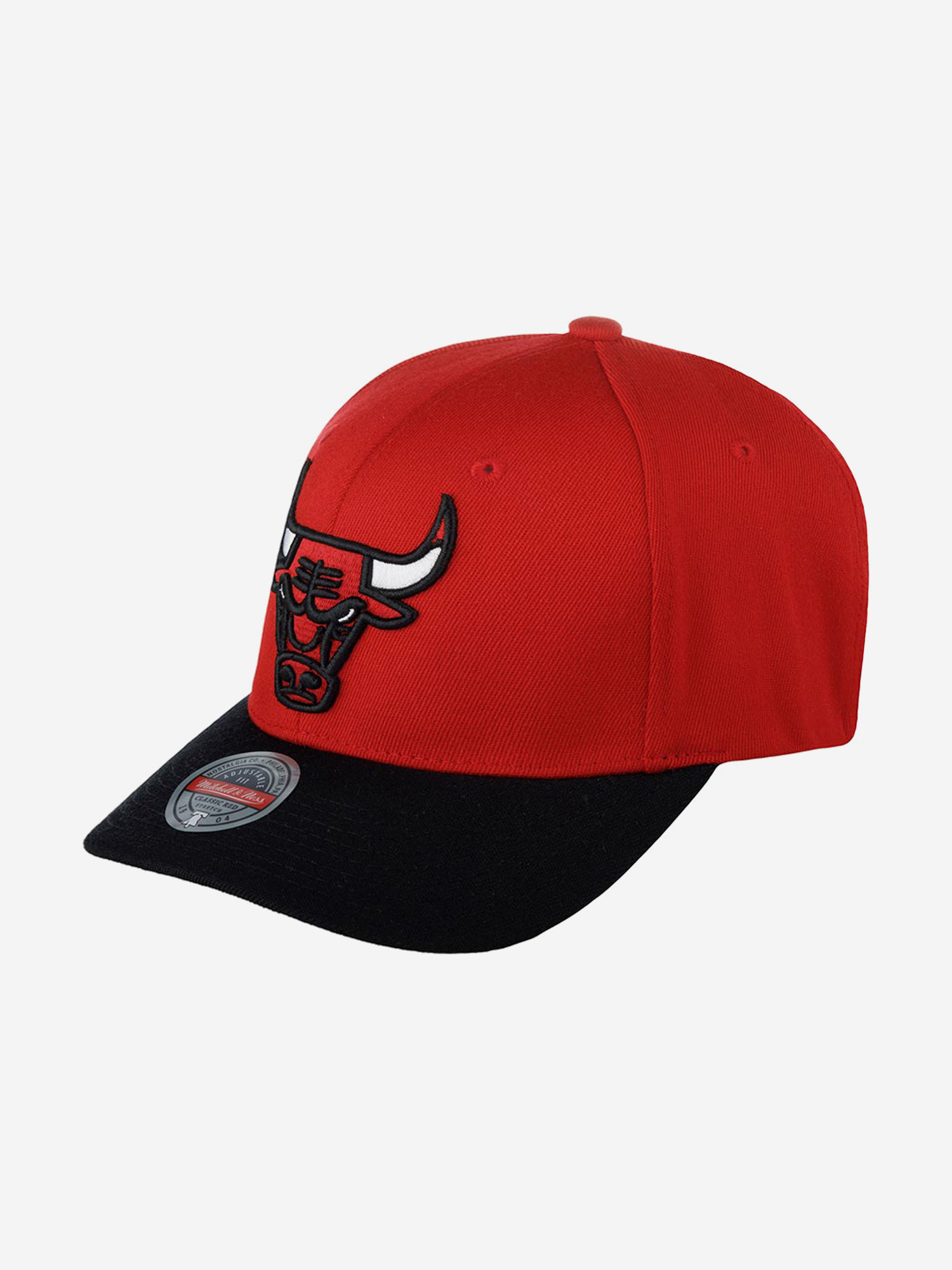 Бейсболка MITCHELL NESS HHSS3265-CBUYYPPPRDBK Chicago Bulls NBA (красный), Красный бейсболка mitchell ness hhss3257 cbuyypppred1 chicago bulls nba красный красный