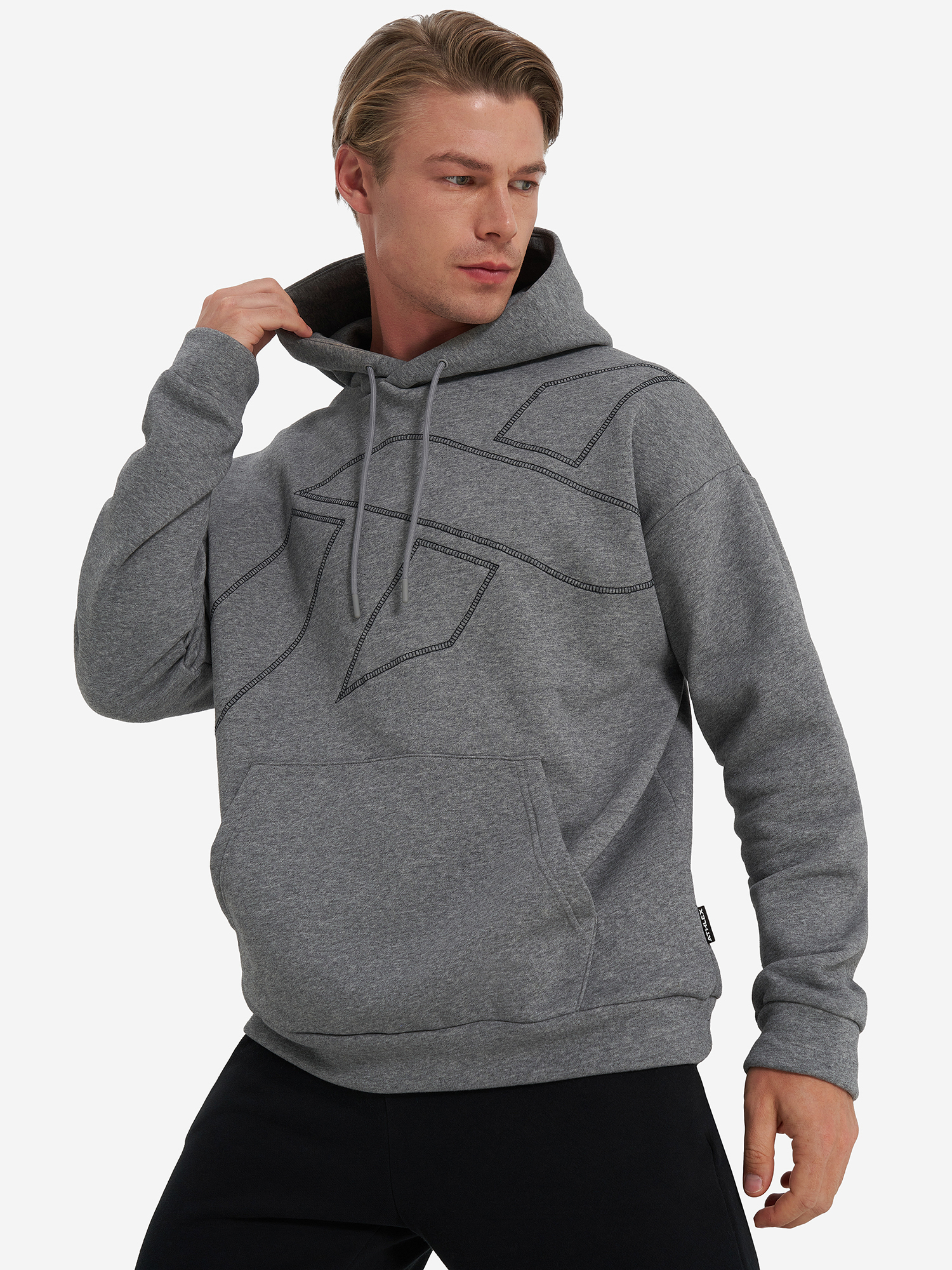 

Худи мужское Athlex, Серый