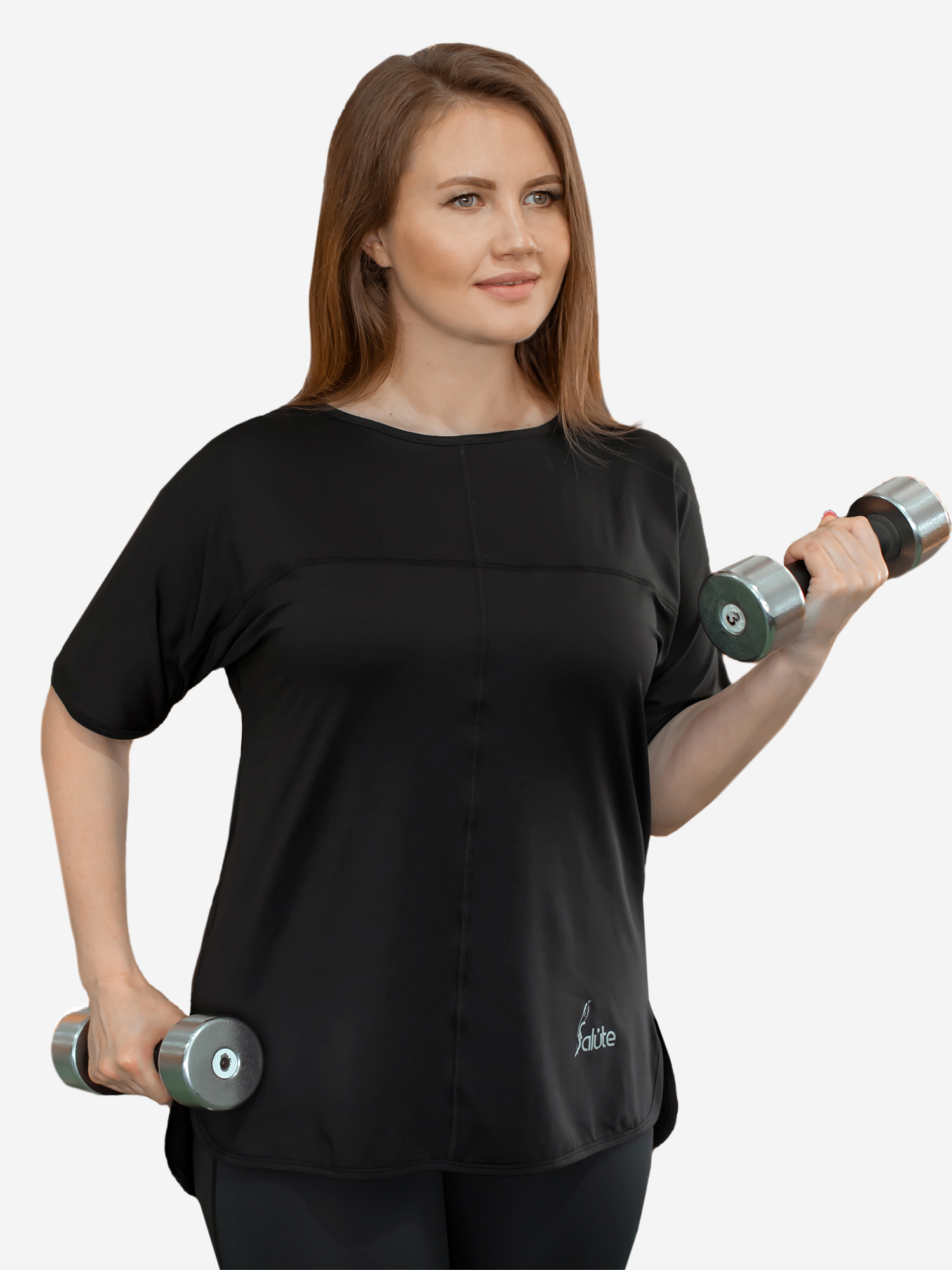 

Футболка женская Salute, Черный