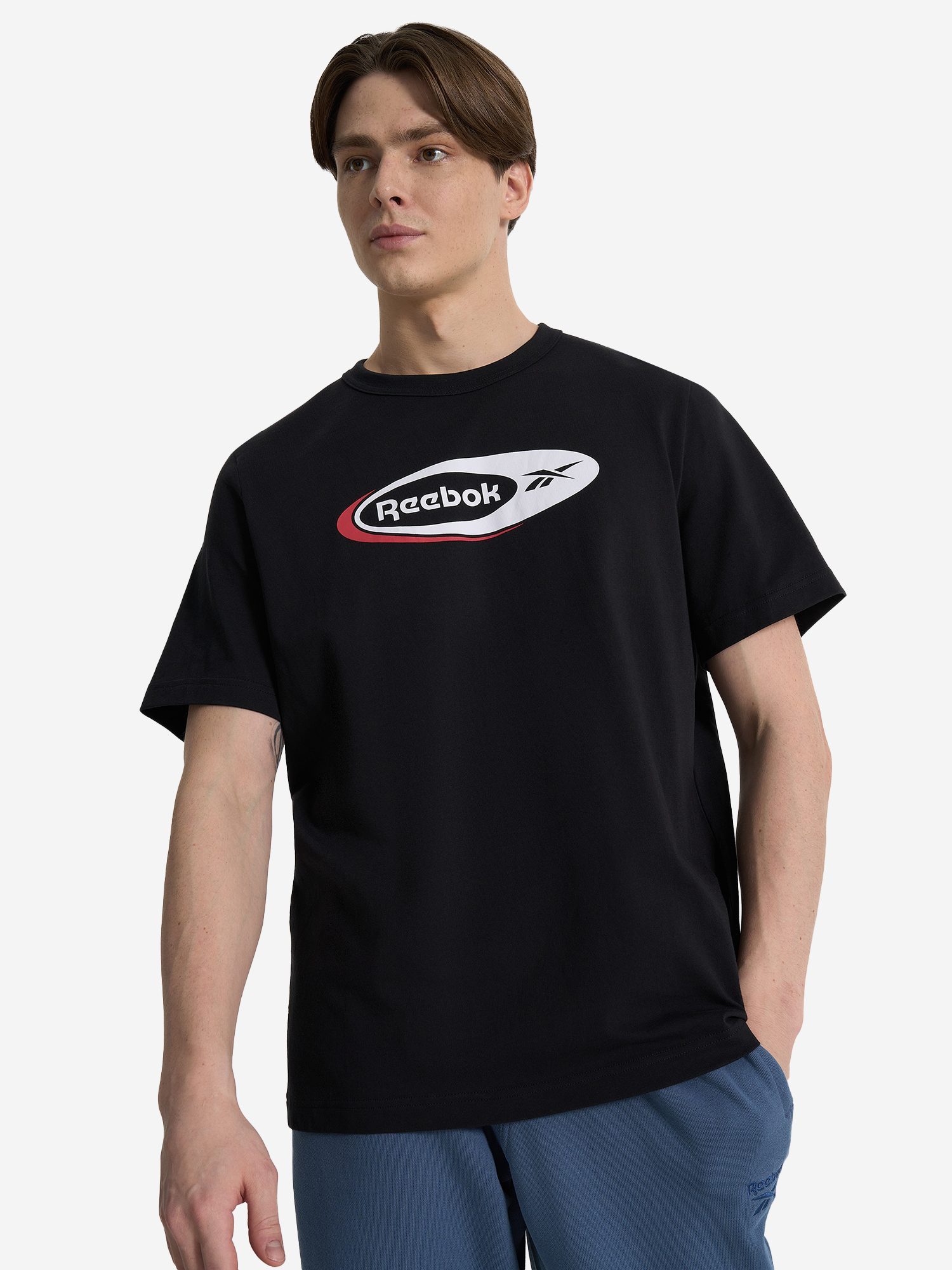 

Футболка мужская Reebok Ri Brand Proud, Черный