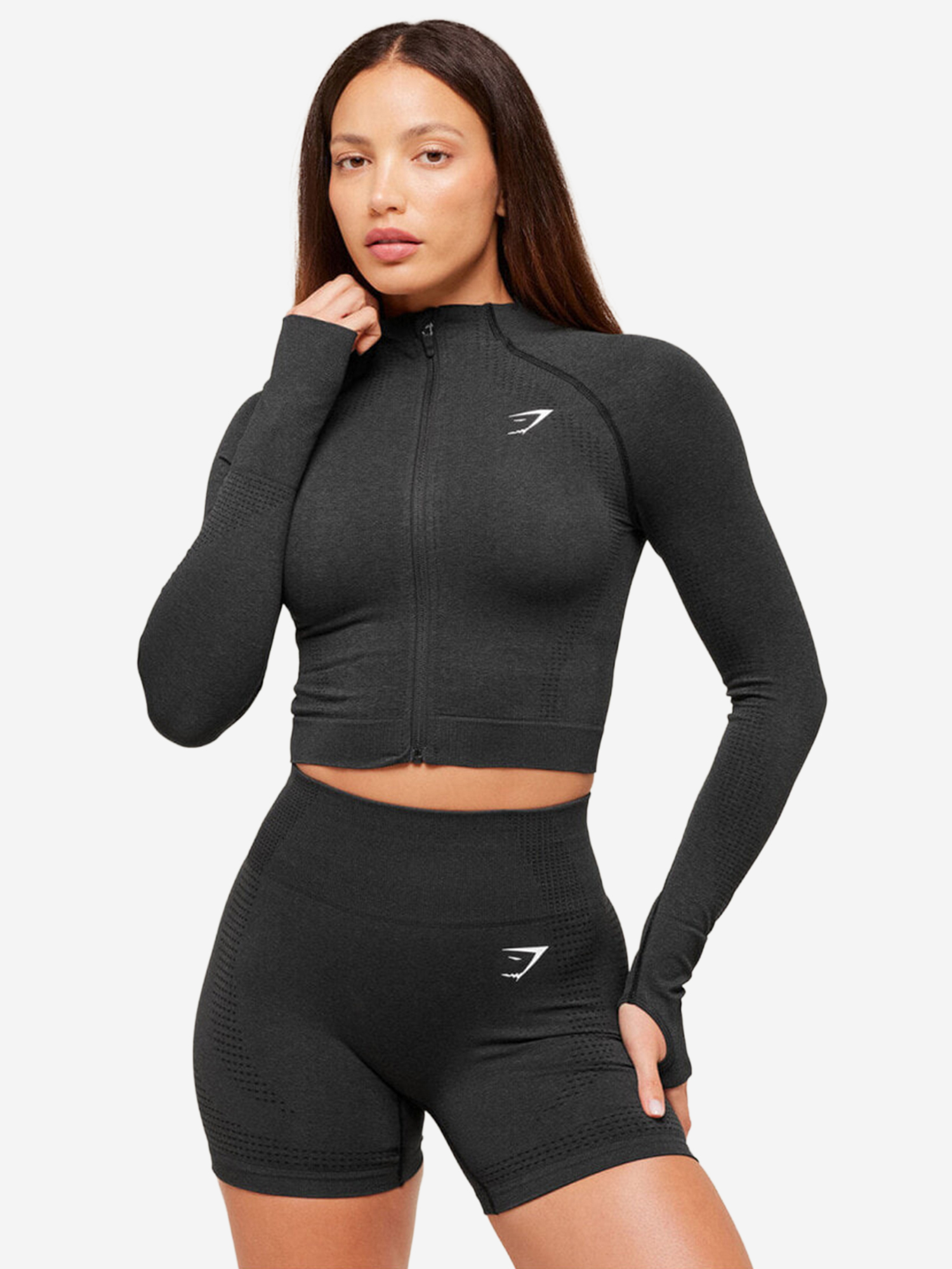 Изображение товара Женская толстовка GYMSHARK Vital Seamless 2.0 Midi для тренировок и повседневной носки