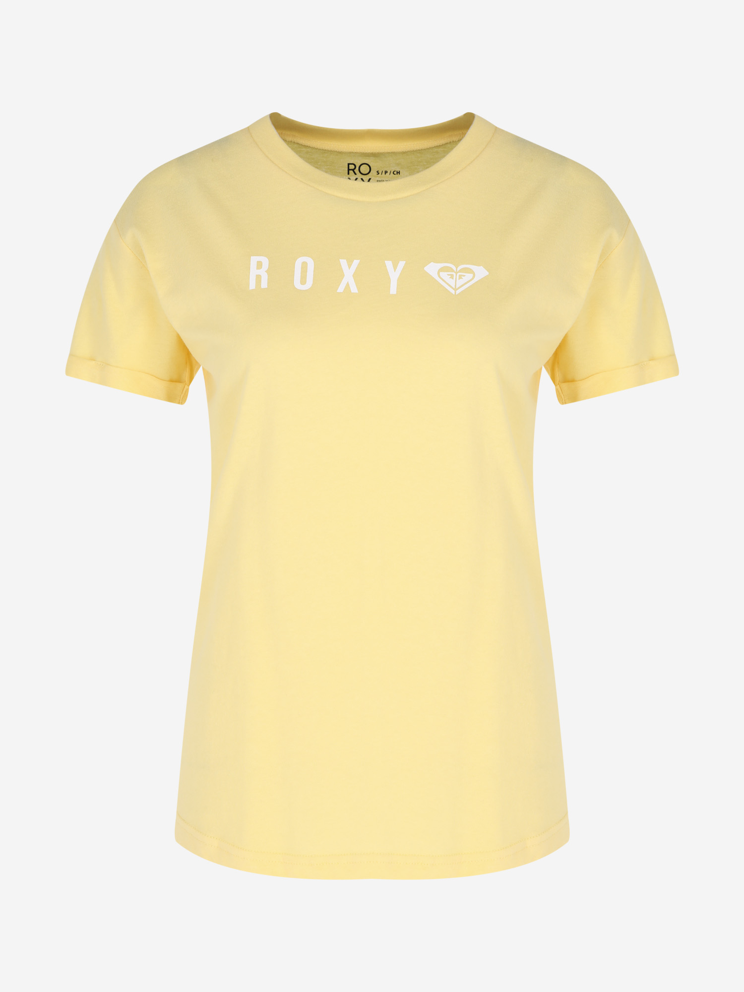 Футболка женская Roxy Sparkle Evening Twenty One, Желтый ERJZT05404R17-YEQ0, размер 48 - фото 4