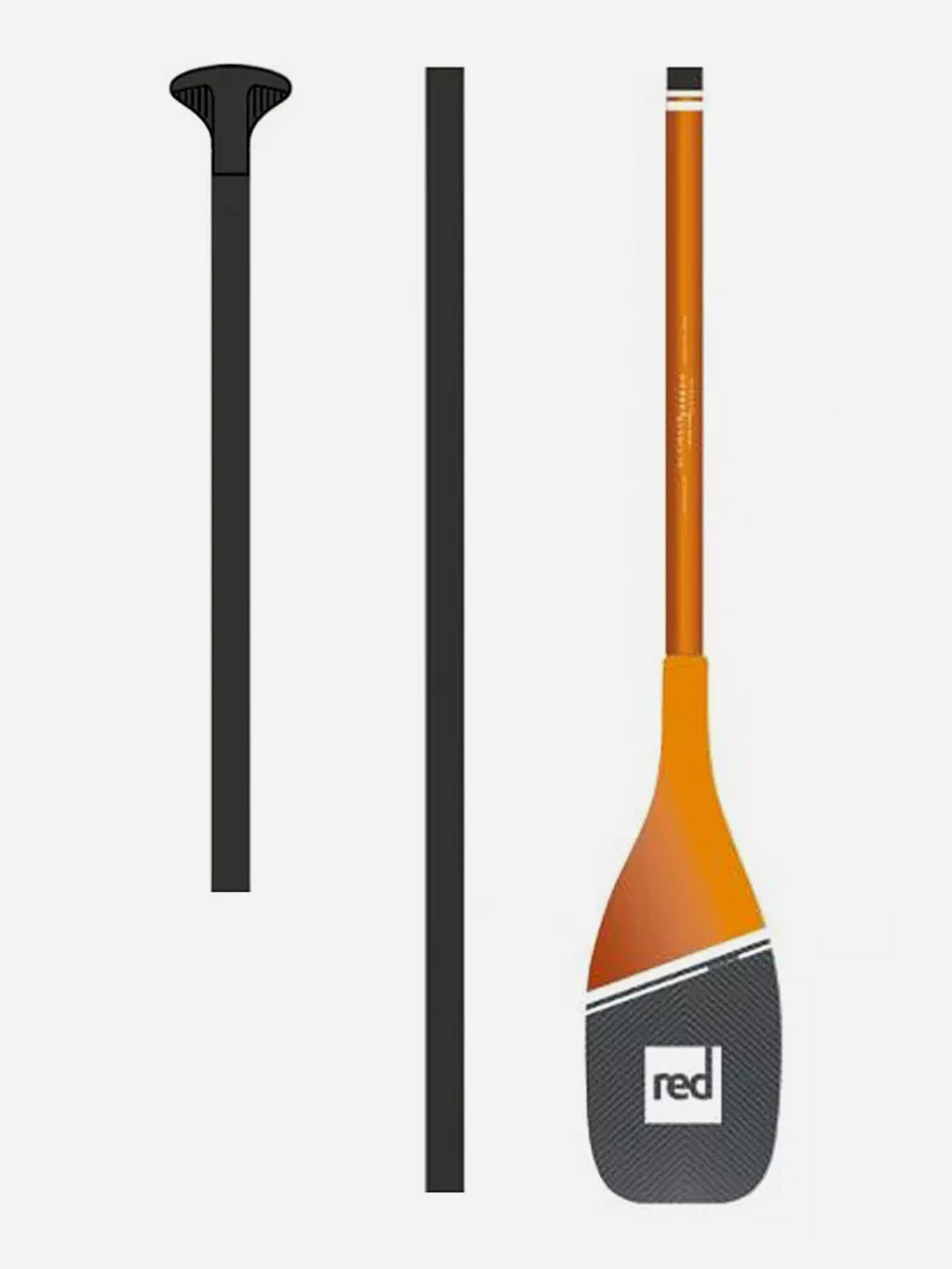 

Карбоновое весло Red Paddle ULTIMATE Carbon разборное регулируемое, Оранжевый