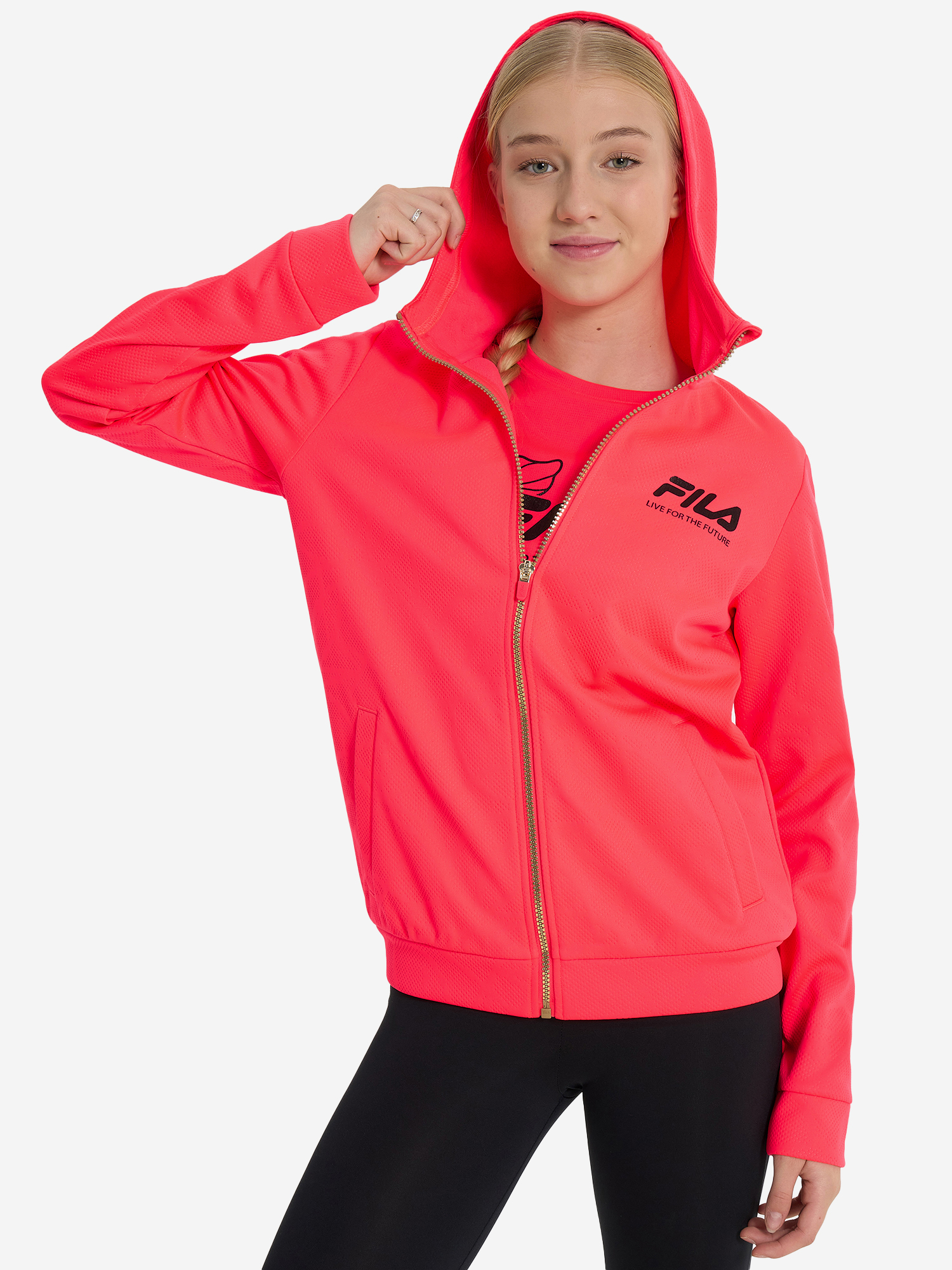

Толстовка для девочек FILA, Зеленый