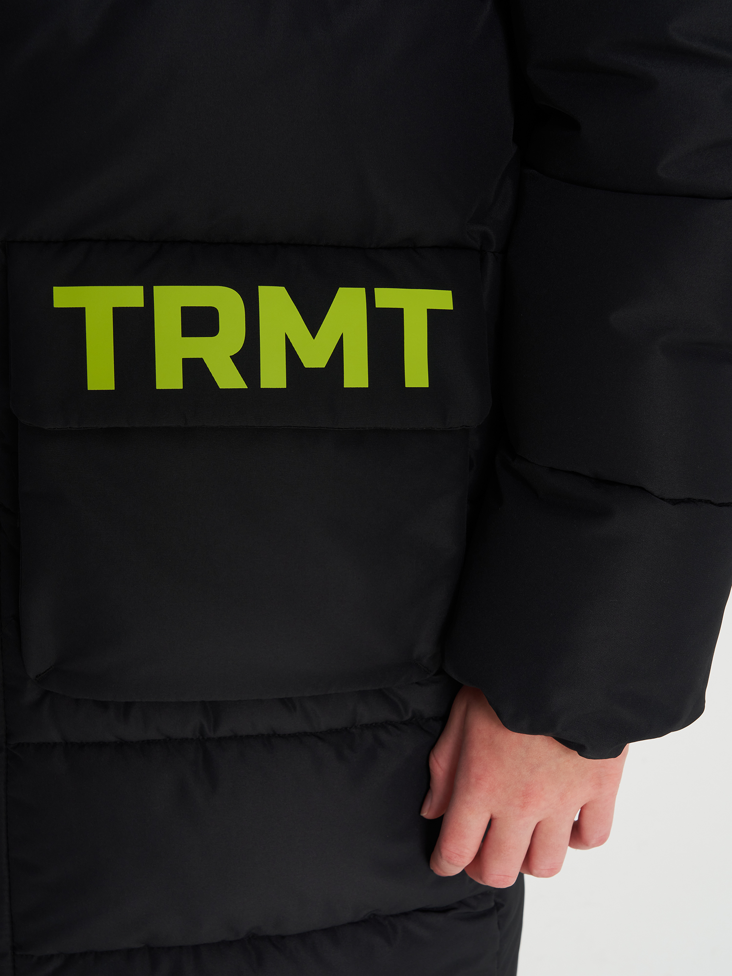 фото Пальто утепленное для мальчиков termit, черный