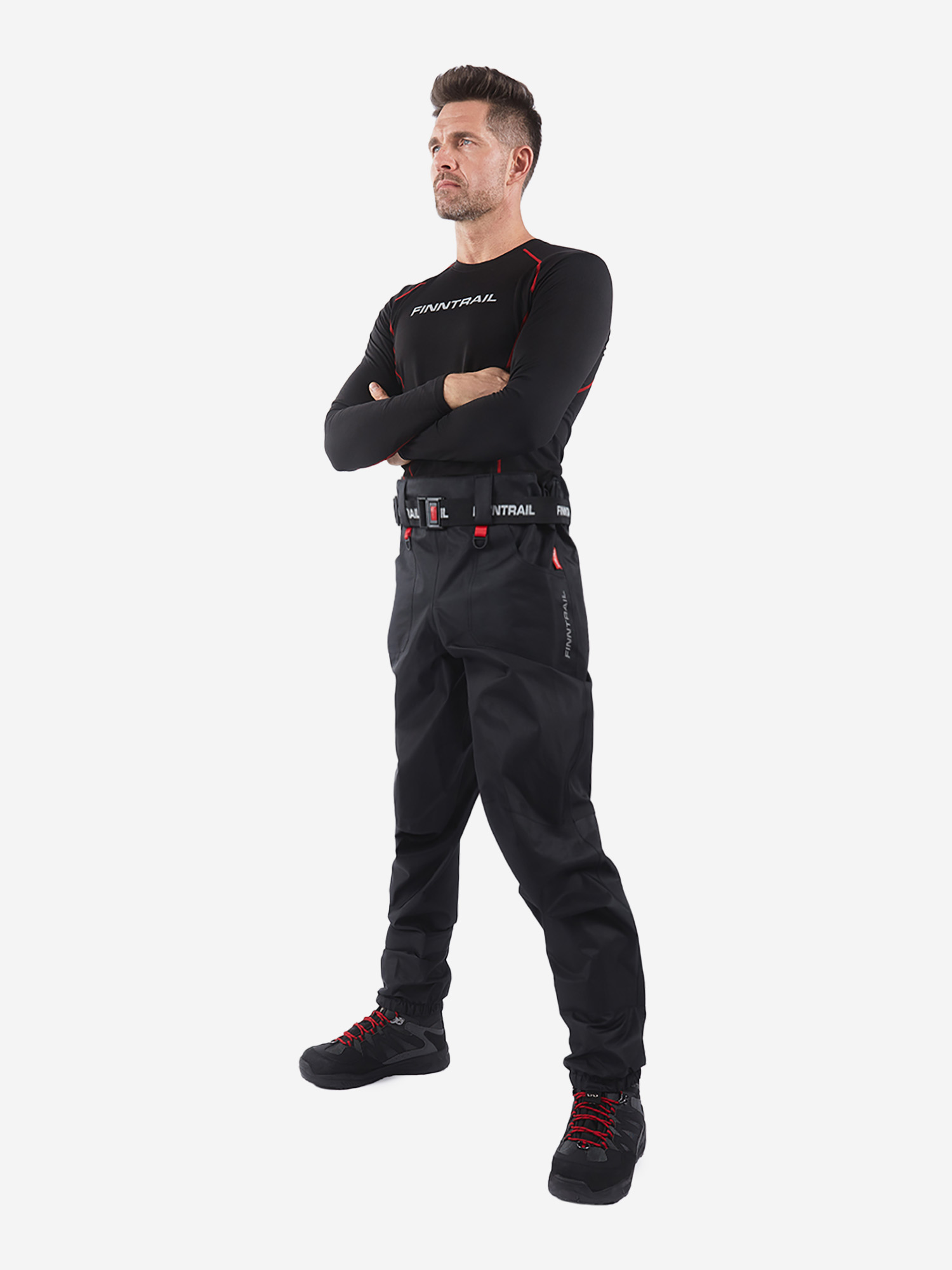 Изображение товара Вейдерсы мужские мембранные FINNTRAIL Runner с носком - идеальный выбор для рыбалки