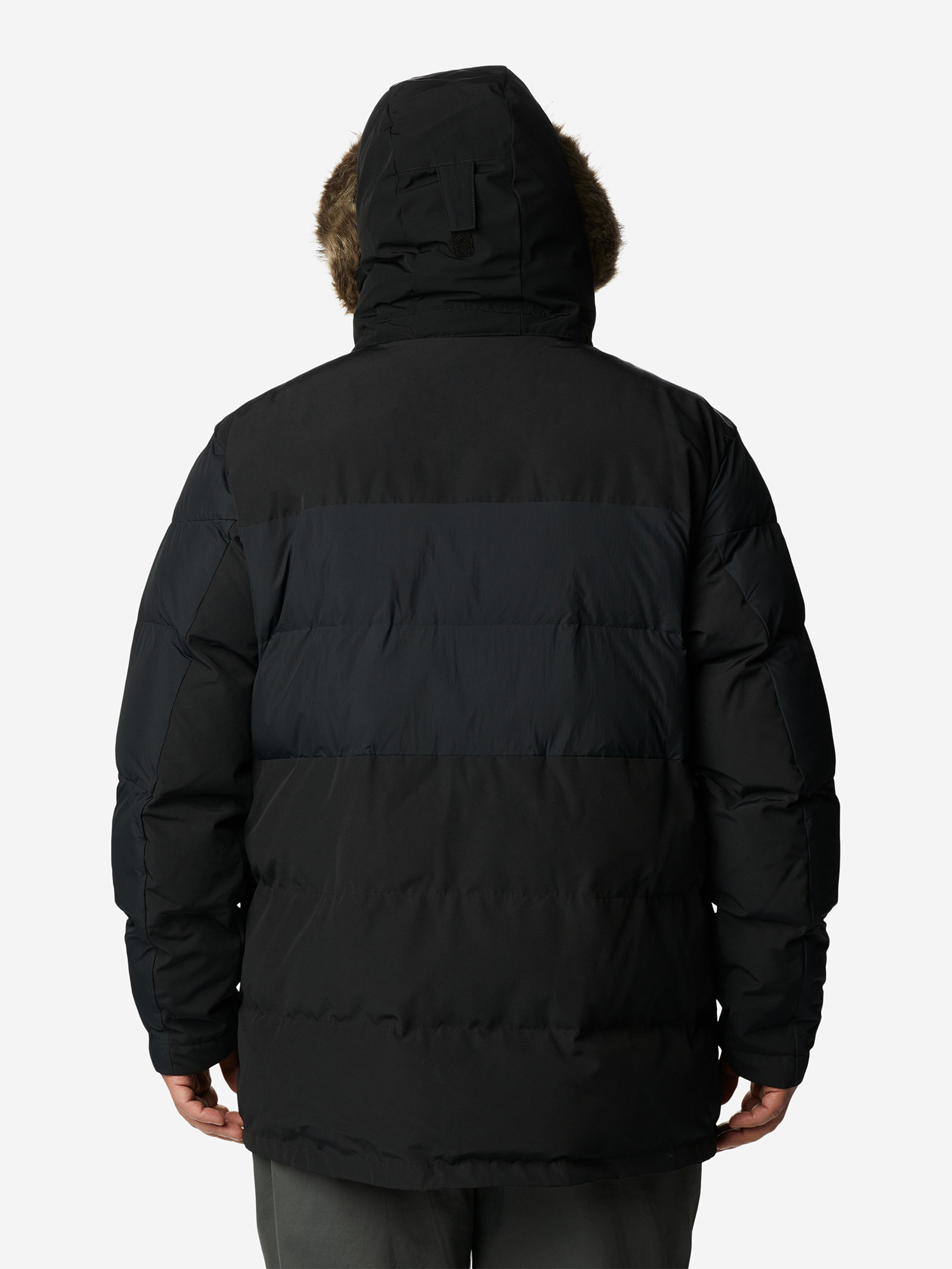 Куртка утепленная мужская Columbia Marquam Peak Fusion Parka, Plus Size, Черный 1957494CLB-010, размер 64-66 - фото 2