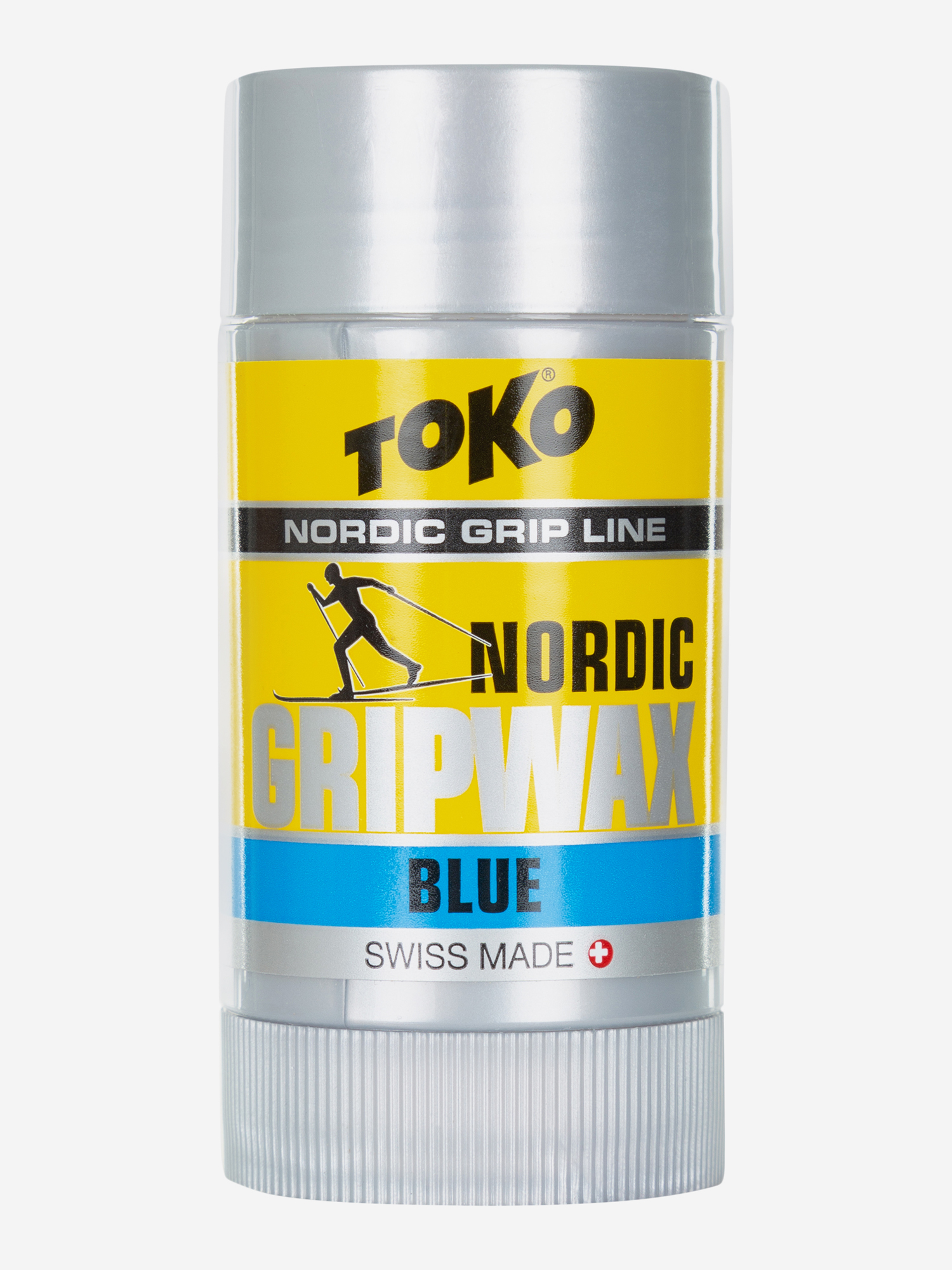 

Мазь для лыж TOKO Nordic GripWax Blue, Серебряный