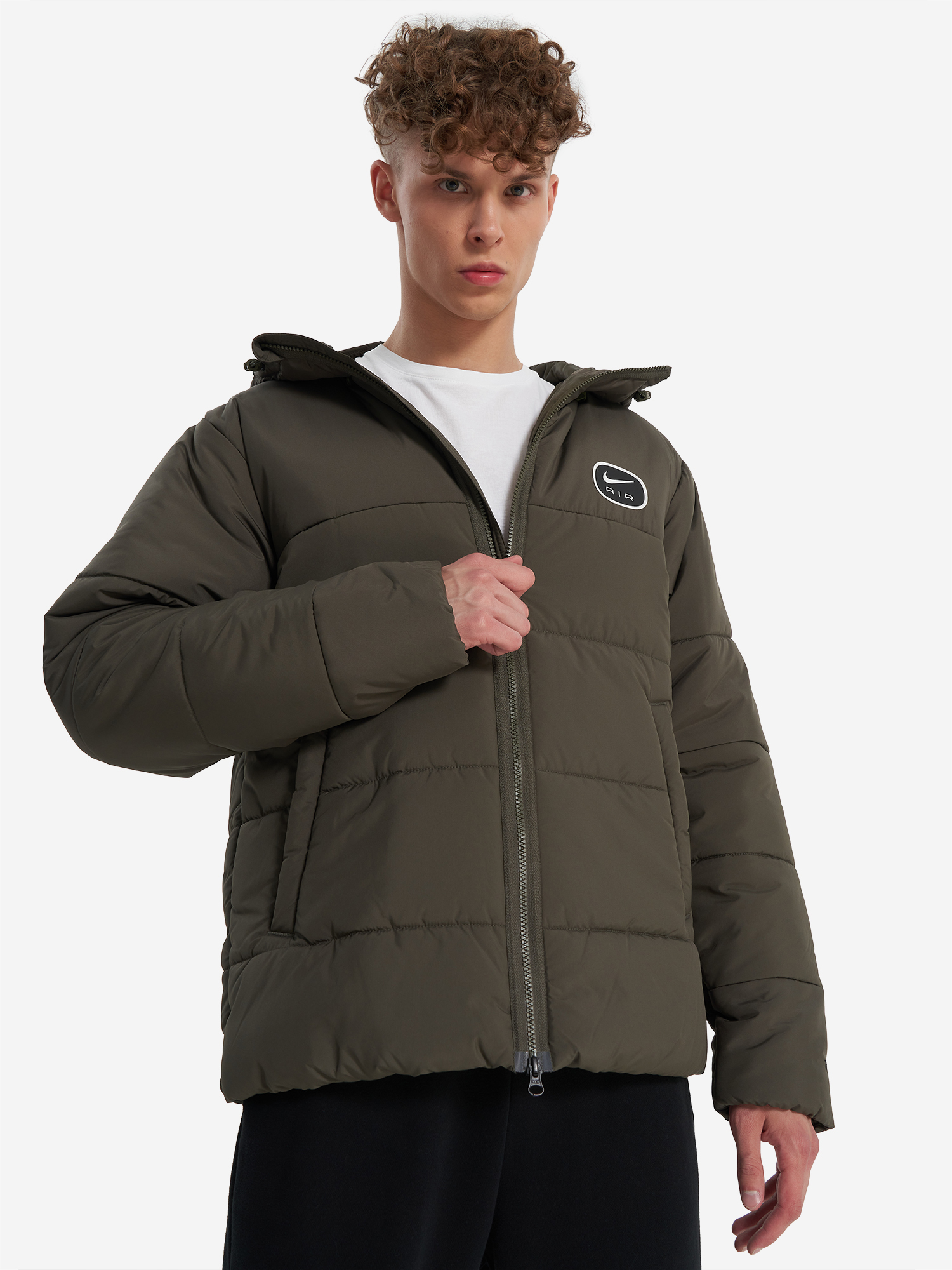 Пуховик мужской Nike Зеленый 21699₽