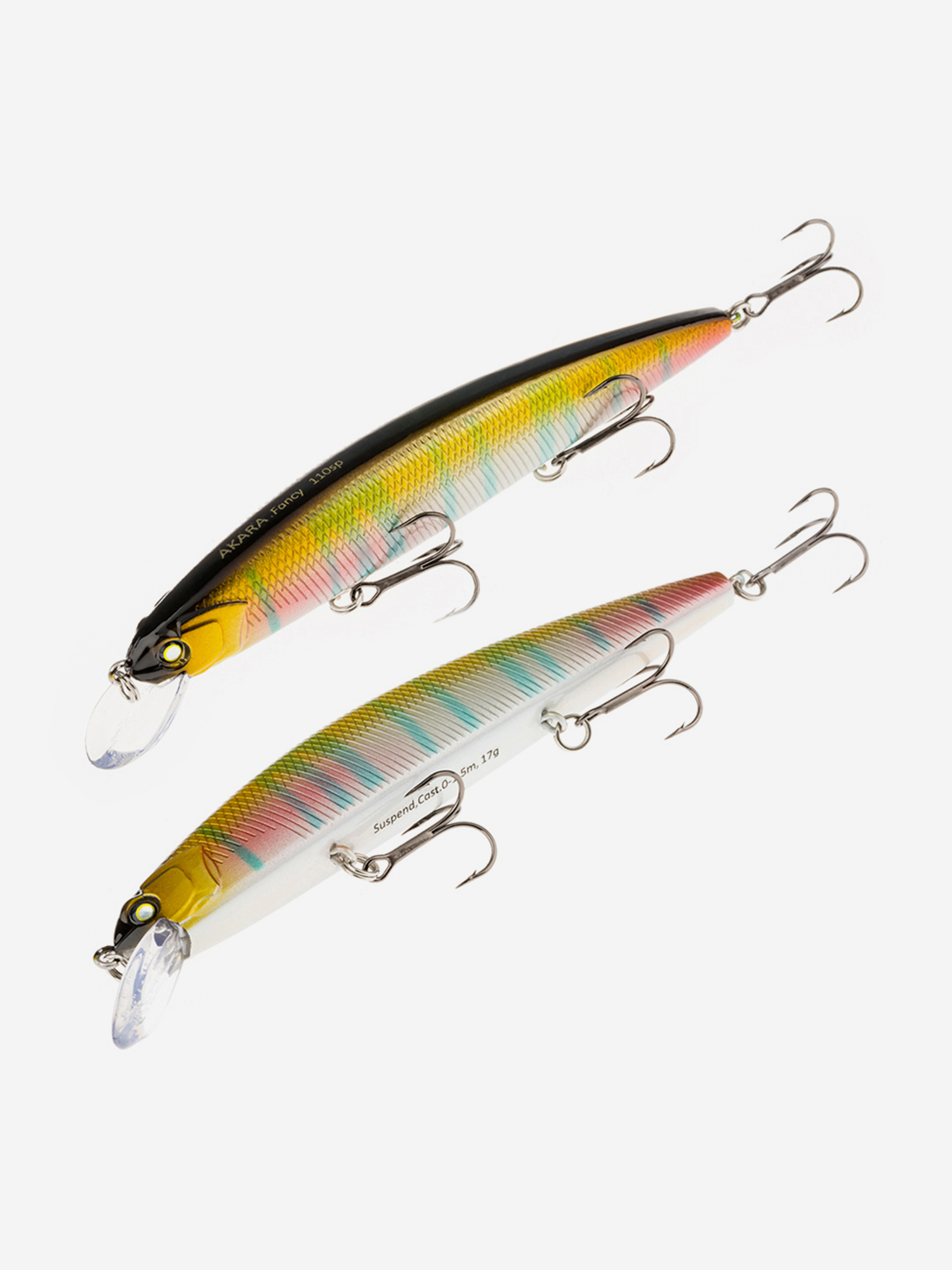 

Воблер Akara Fancy 110SP 17 гр. (3/5 oz 4,3 in) A210, Мультицвет