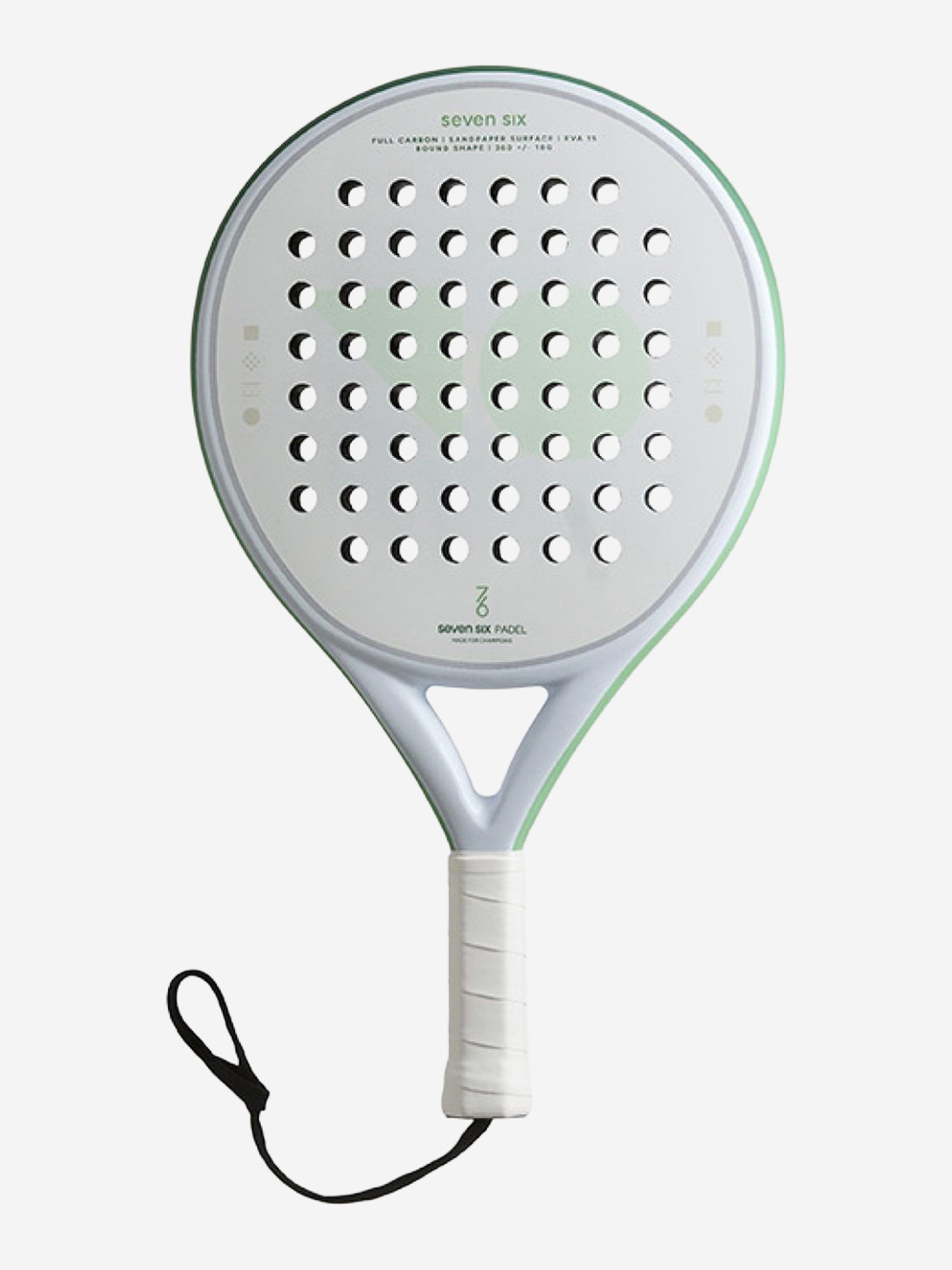 Изображение товара Ракетка для падел тенниса Loop Fresh 2025 бело-зеленая начальный уровень