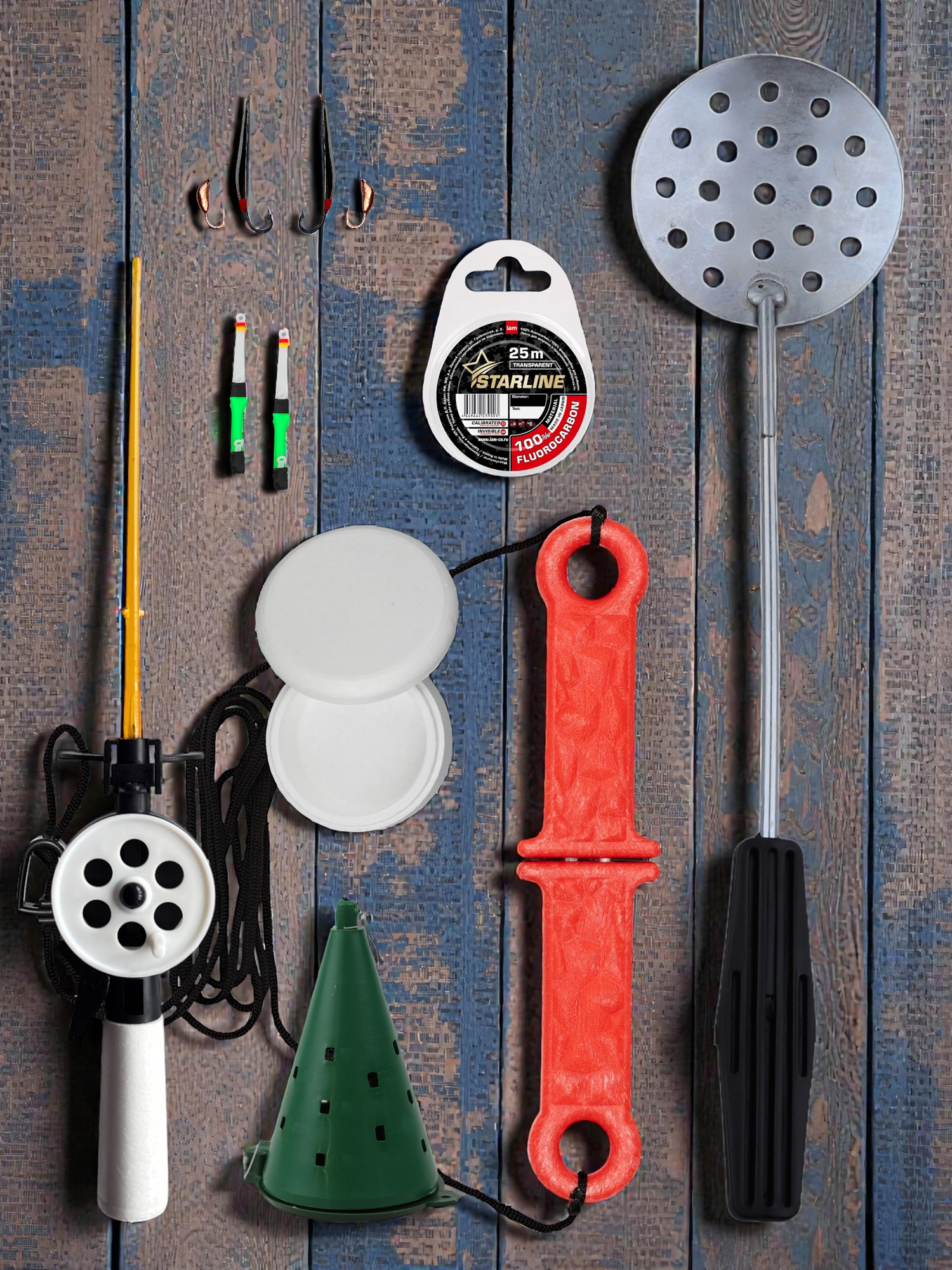 Изображение товара Набор MySled Ледовый универсал для зимней рыбалки