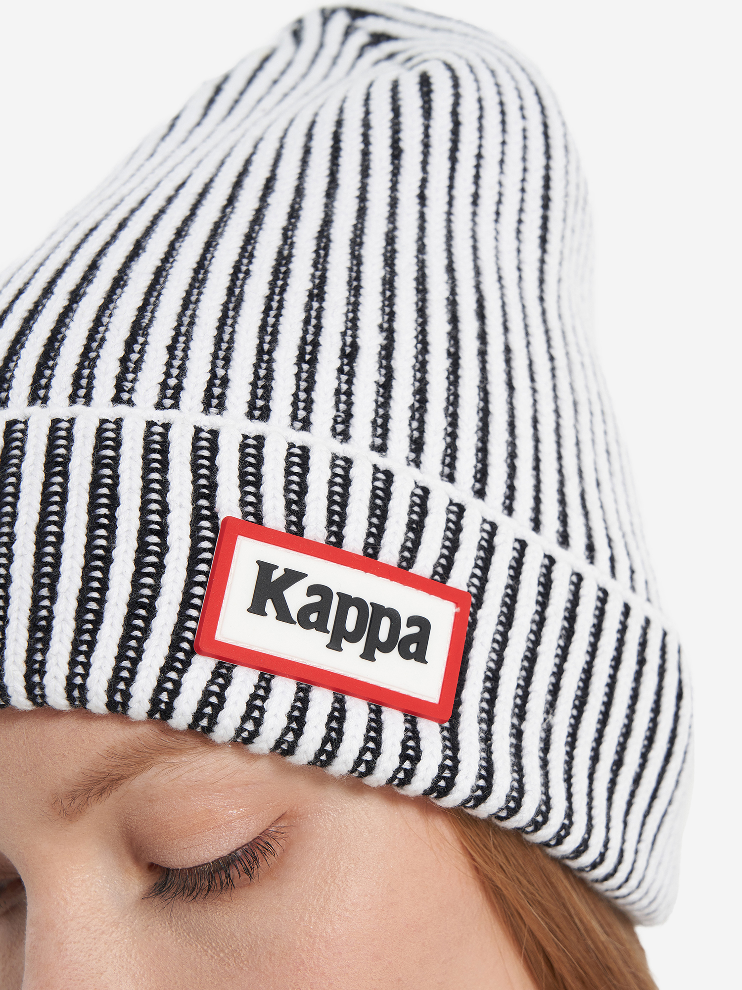 фото Шапка kappa, белый