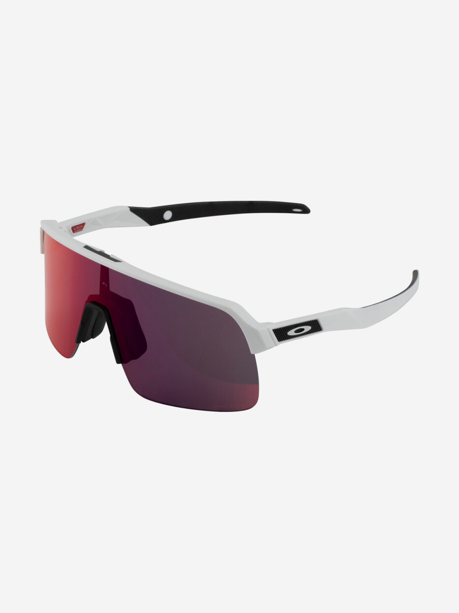 Изображение товара Очки велосипедные Oakley Sutro Lite Бело-красные с Prizm™ Изображение товара Очки велосипедные Oakley Sutro Lite Бело-красные с Prizm™