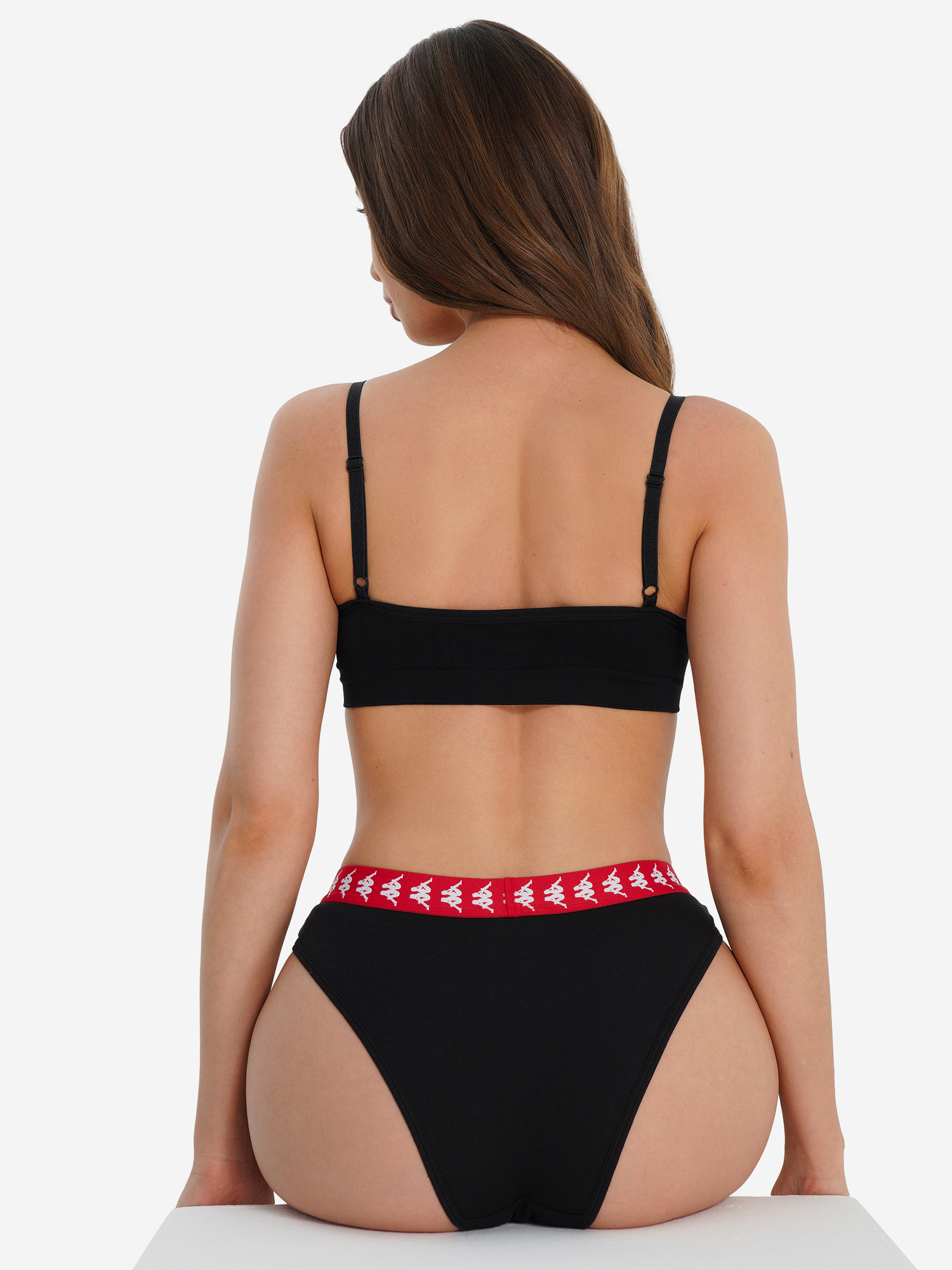 

Трусы женские Kappa, 1 штука, Черный