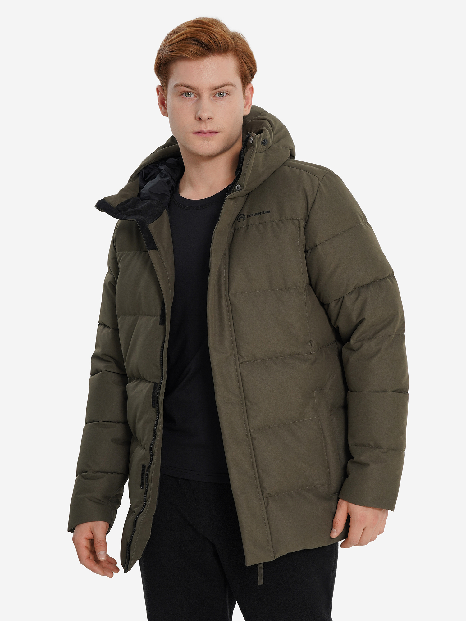 Пуховик мужской Outventure Коричневый 13999₽