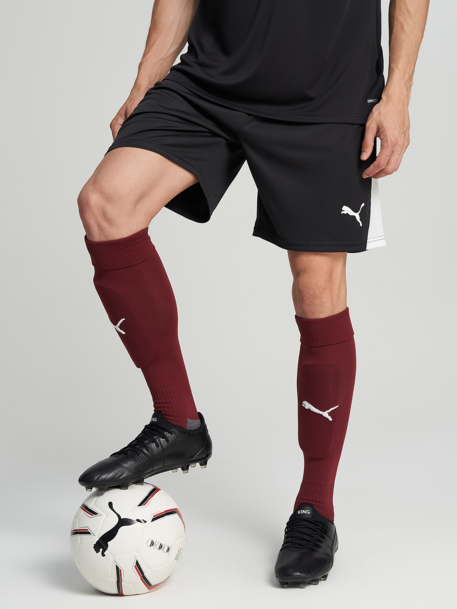Шорты мужские PUMA Teamliga26, Черный