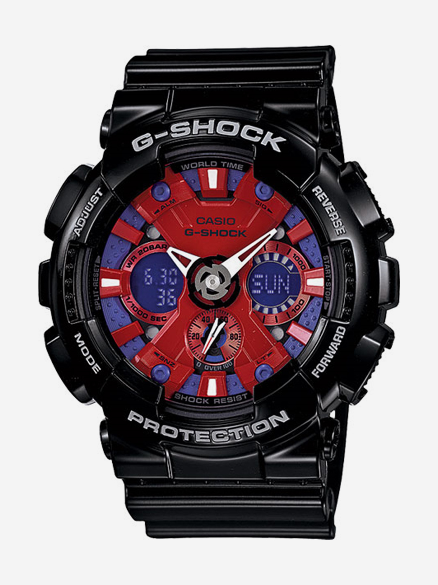 

Спортивные часы Casio GA-120B-1A, Черный