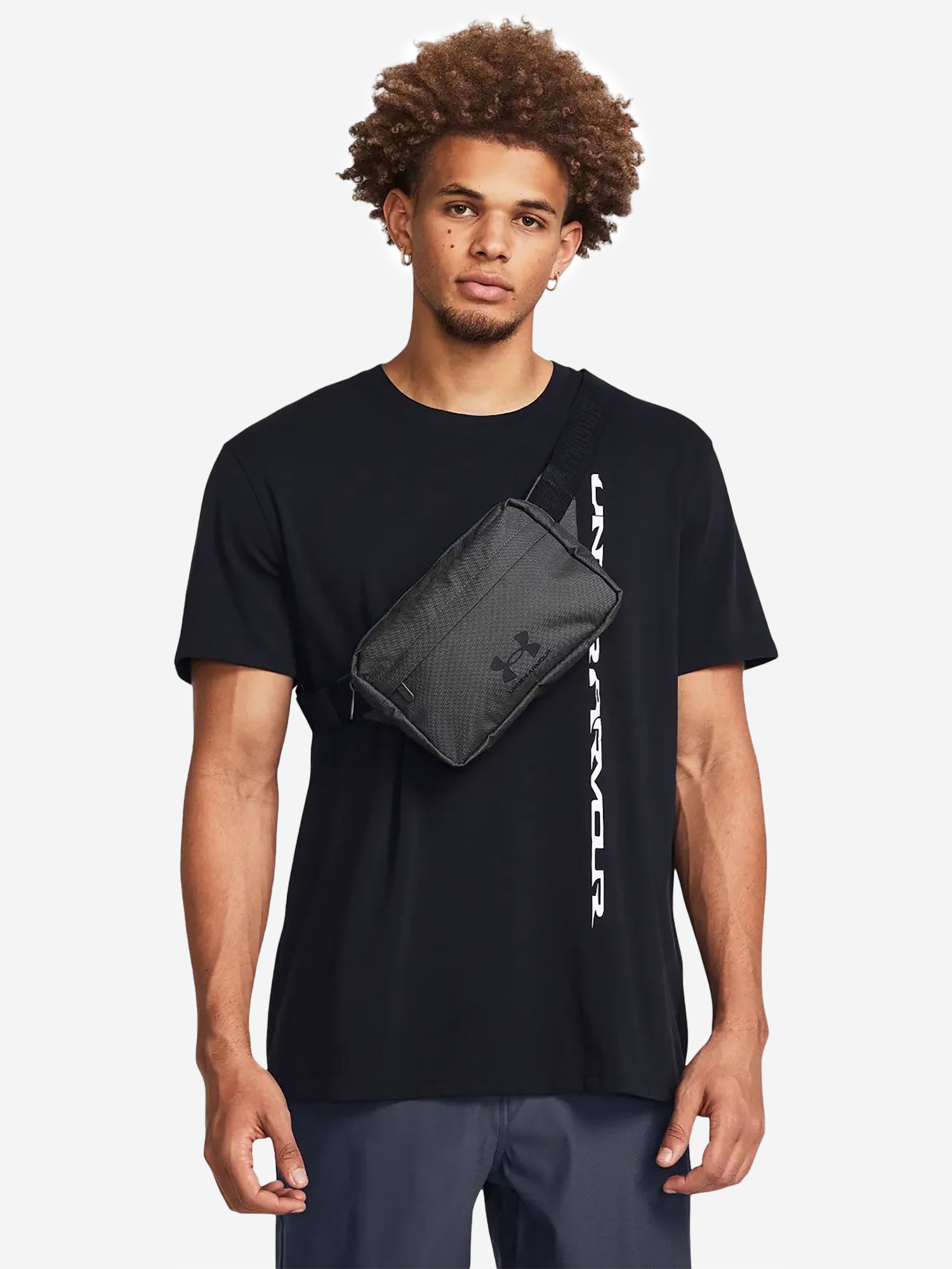 Сумка спортивная унисекс Under Armour UA Loudon Lite WB Xbody Серый 3699₽