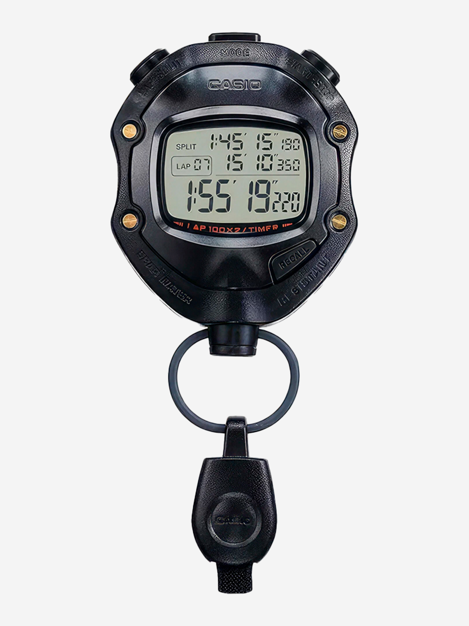 

Секундомер CASIO HS-80TW-1E, Черный