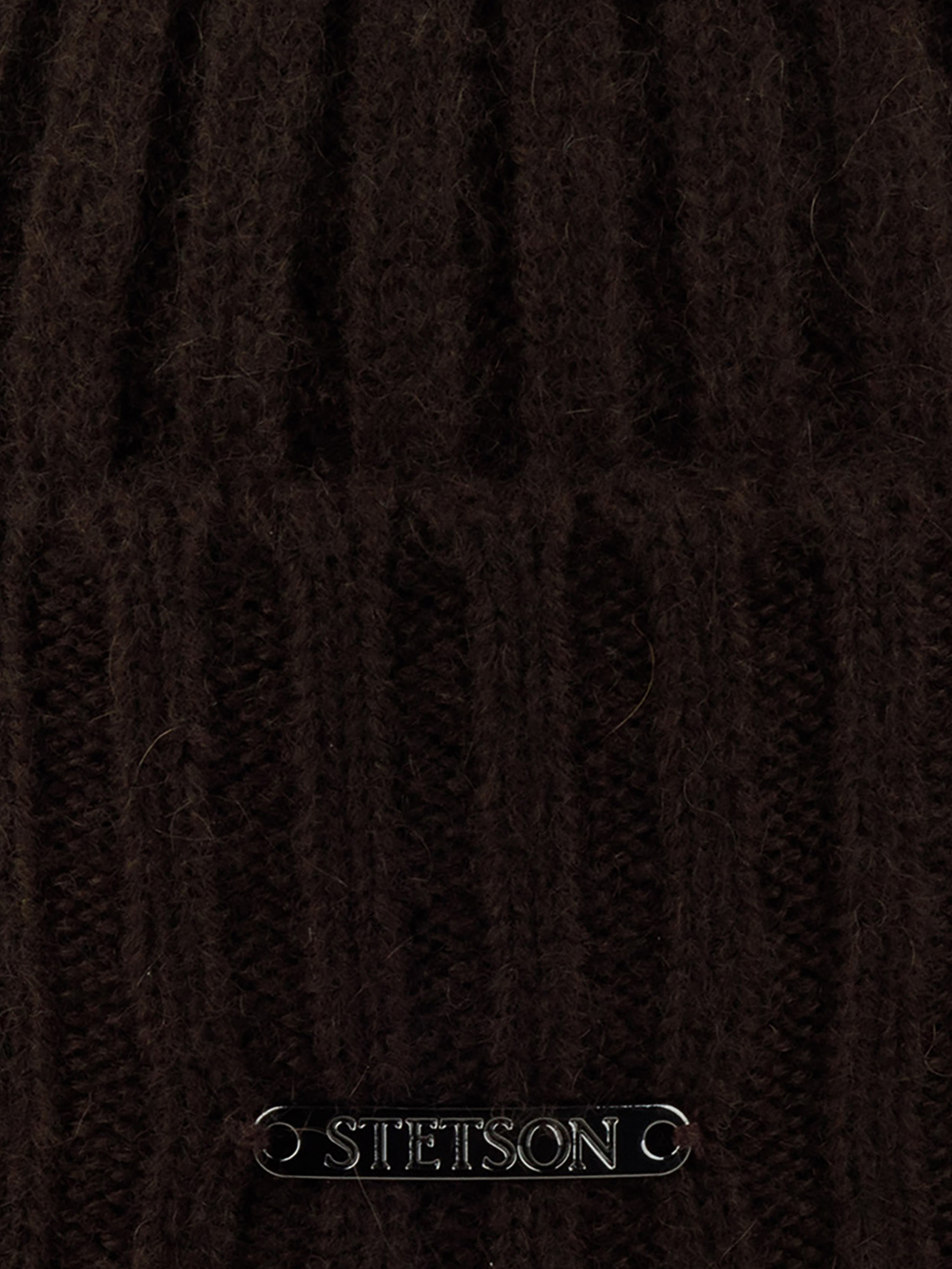 Шапка с отворотом STETSON 8599211 BEANIE CASHMERE (коричневый), Коричневый 02-559XDOXS9Z-61, размер Без размера - фото 4