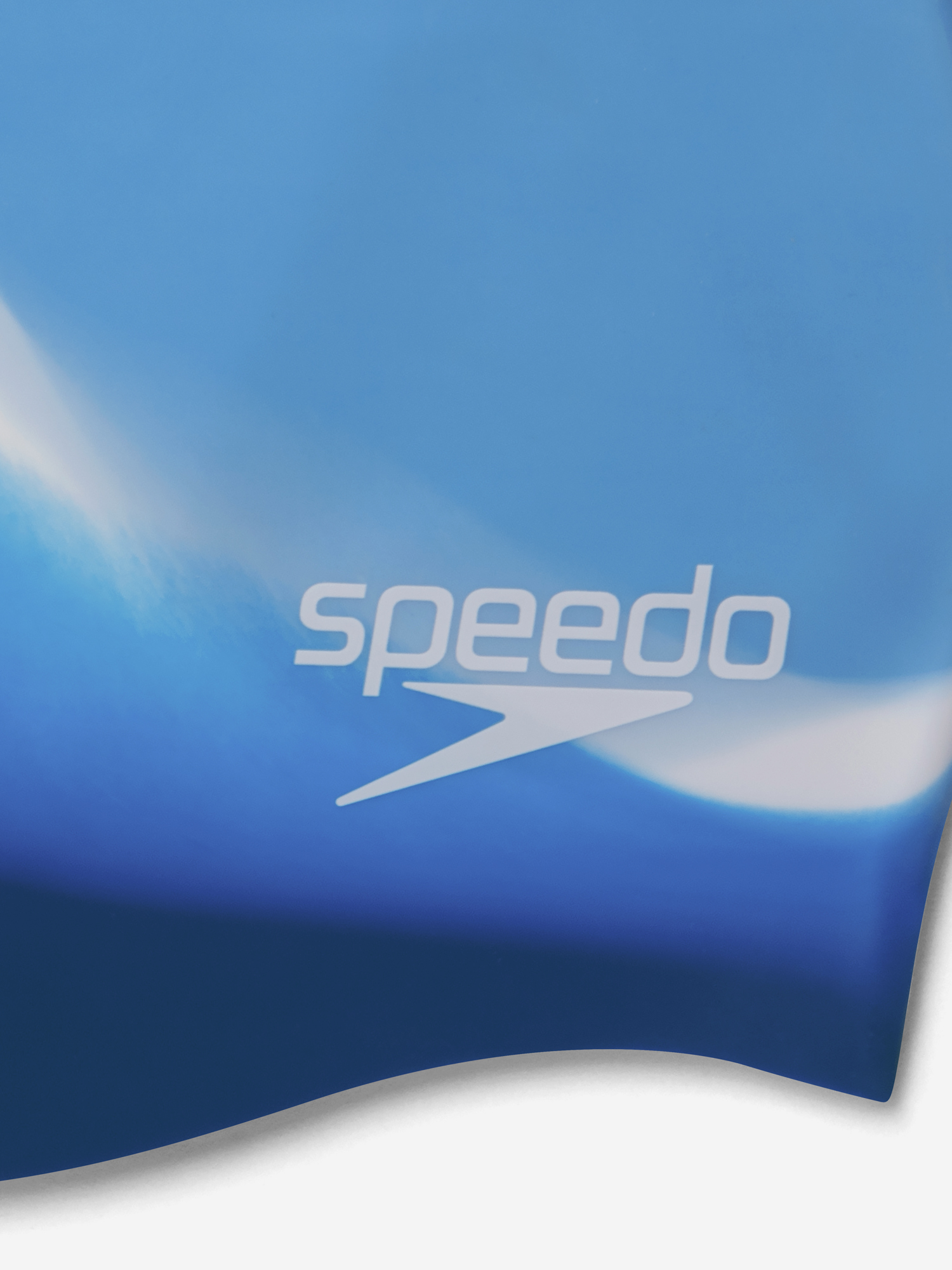 фото Шапочка для плавания speedo multi color, голубой