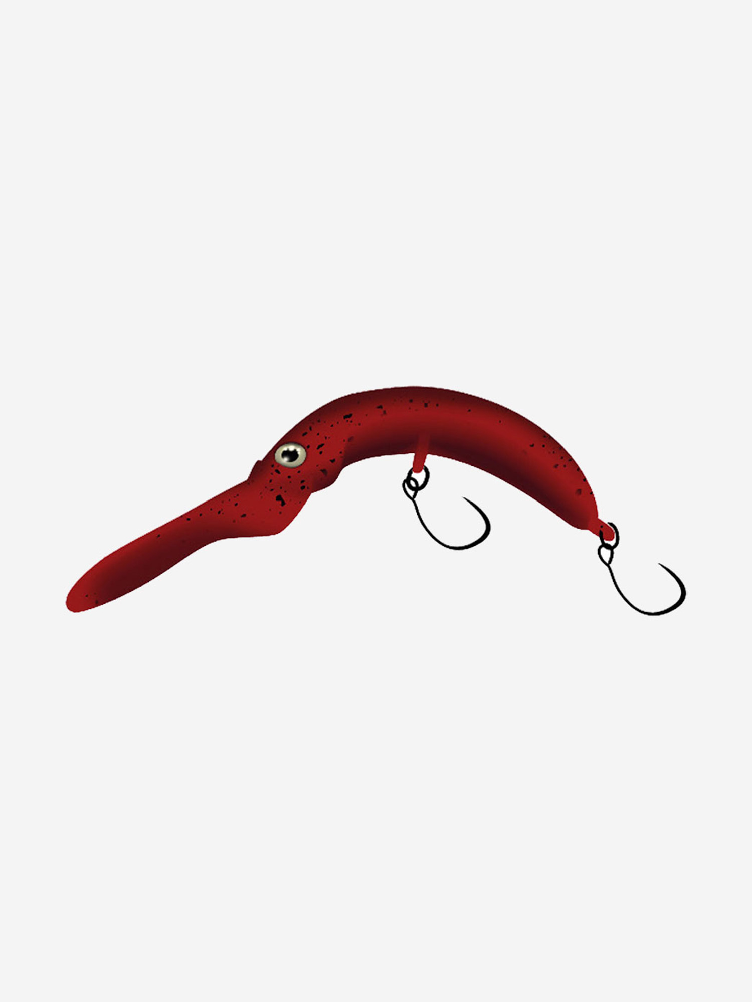 

Воблер Stinger Banana Boat 27-55F, Cherry blood, Красный