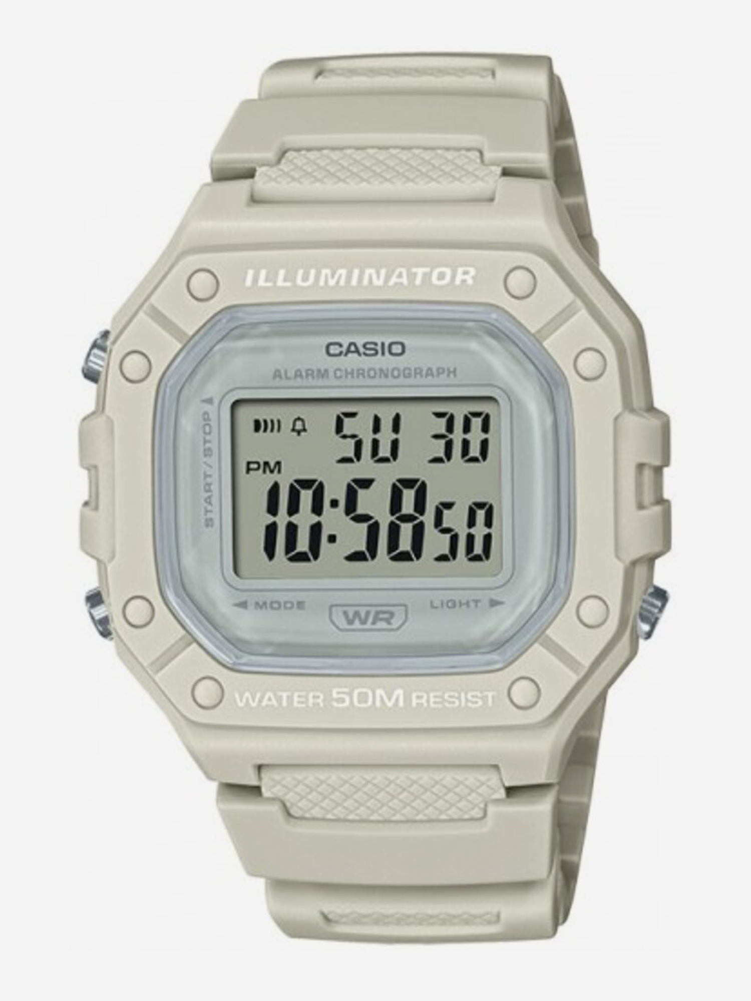 

Наручные часы Casio W-218HC-8A, Серый