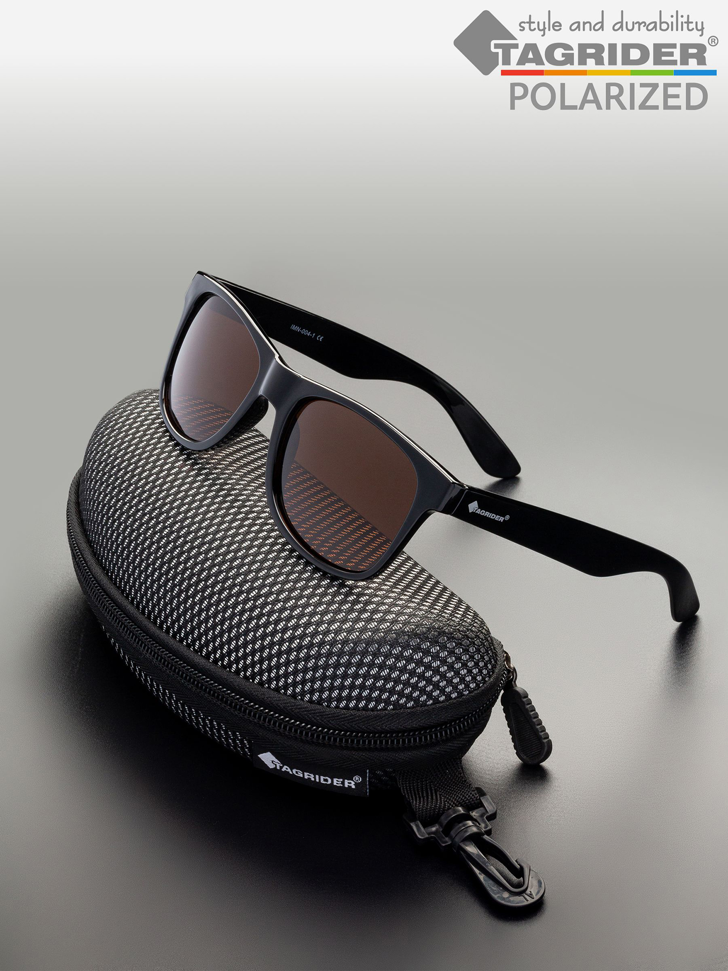 Изображение товара Очки поляризационные Tagrider IMN-004-1 коричневые для рыбалки