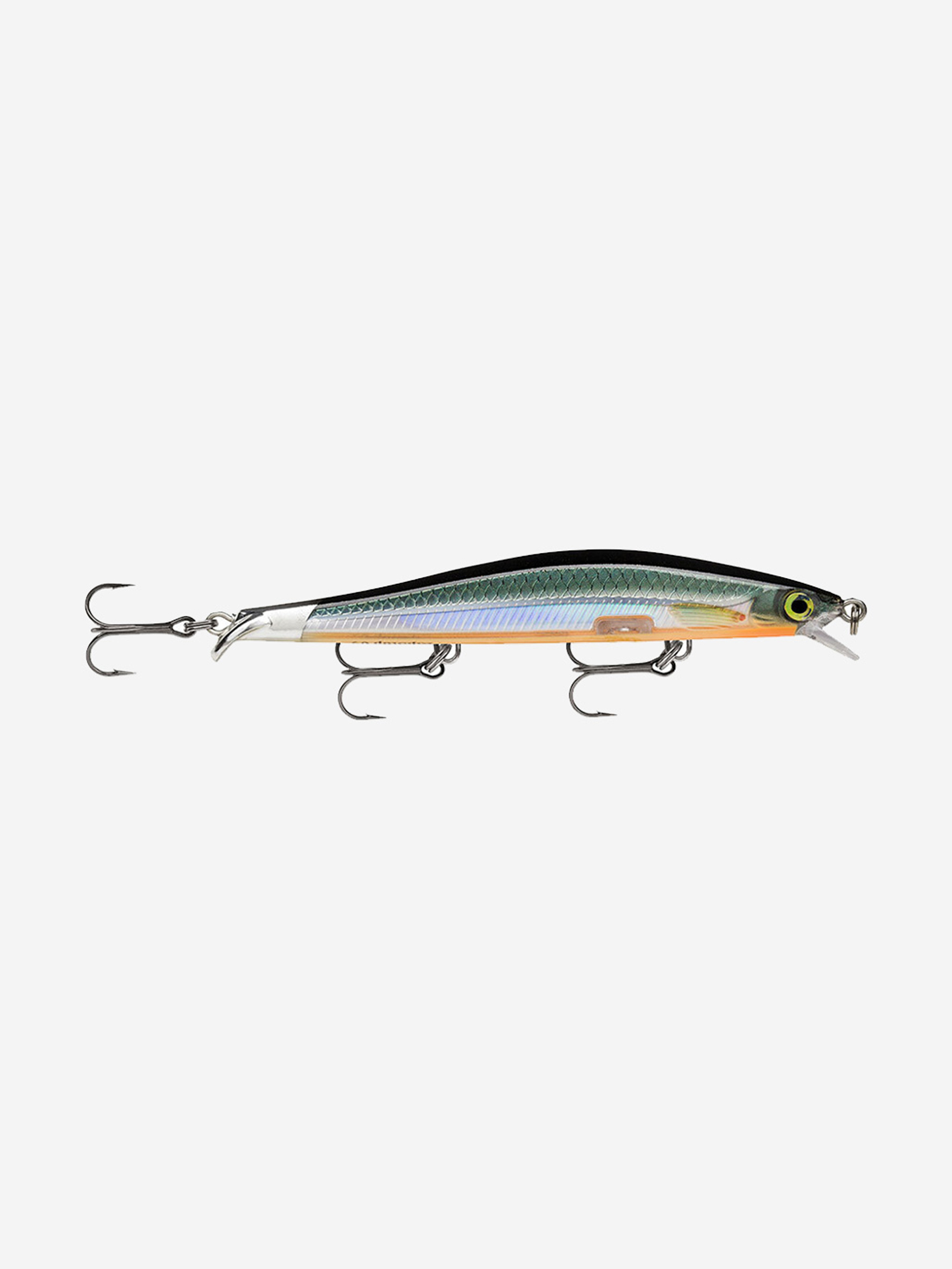 

Воблер для рыбалки RAPALA RipStop 12, 12см, 14гр, цвет HLW, нейтральный, Серый