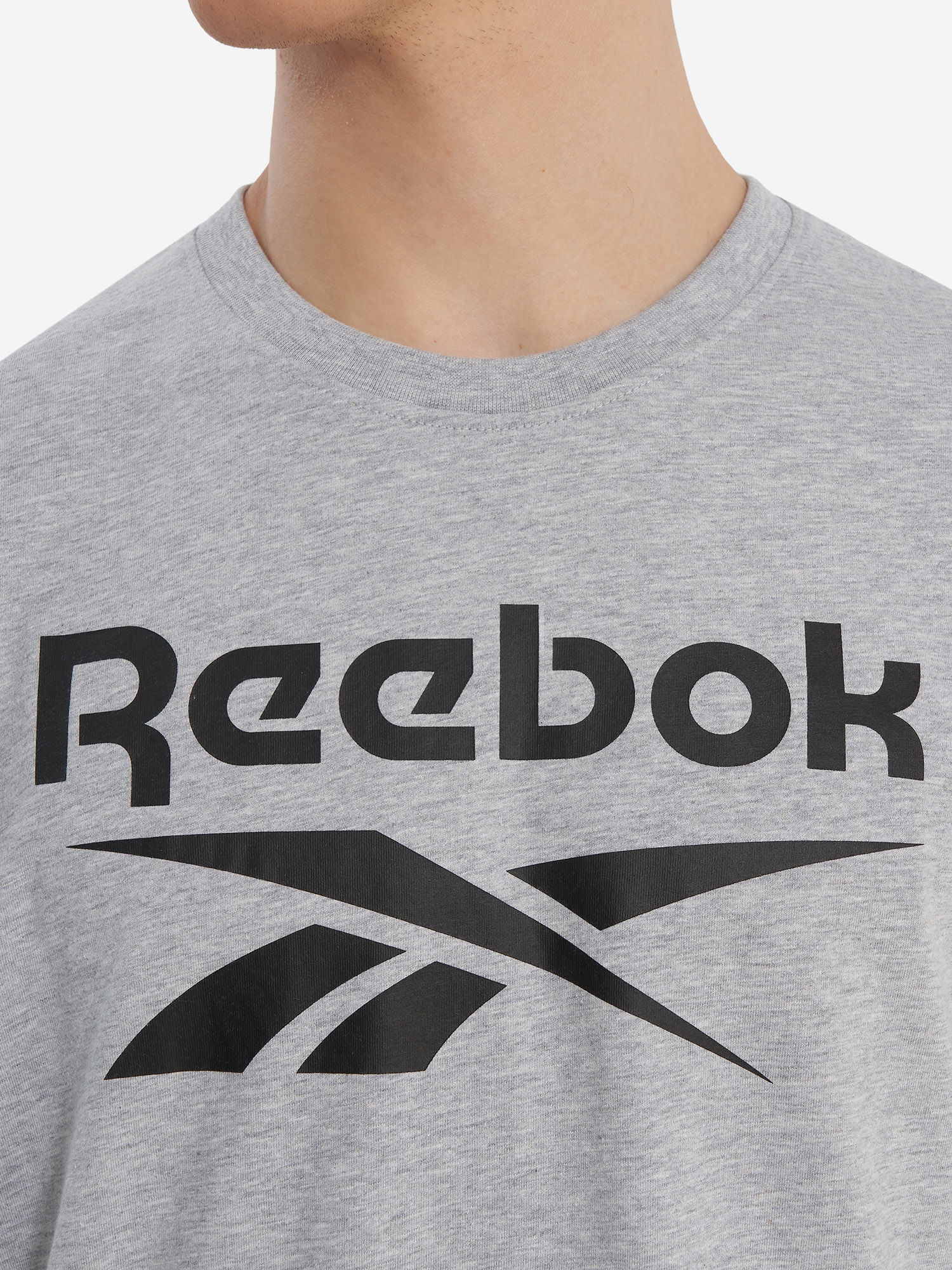 фото Футболка мужская reebok chad, серый