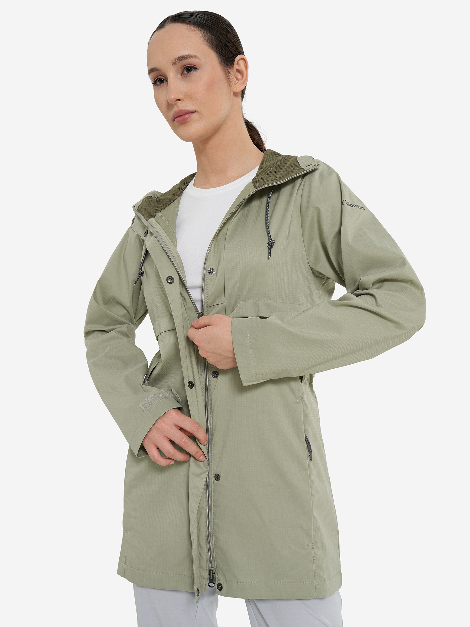 

Ветровка женская Columbia Pardon My Trench Rain Jacket, Зеленый