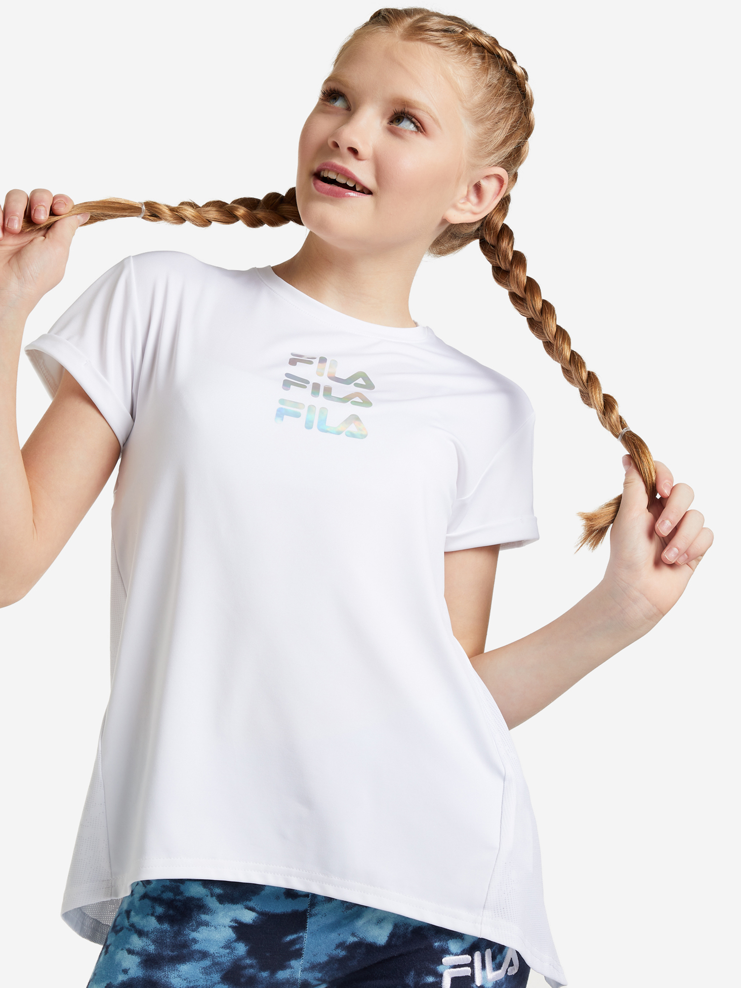 

Футболка для девочек FILA, Белый