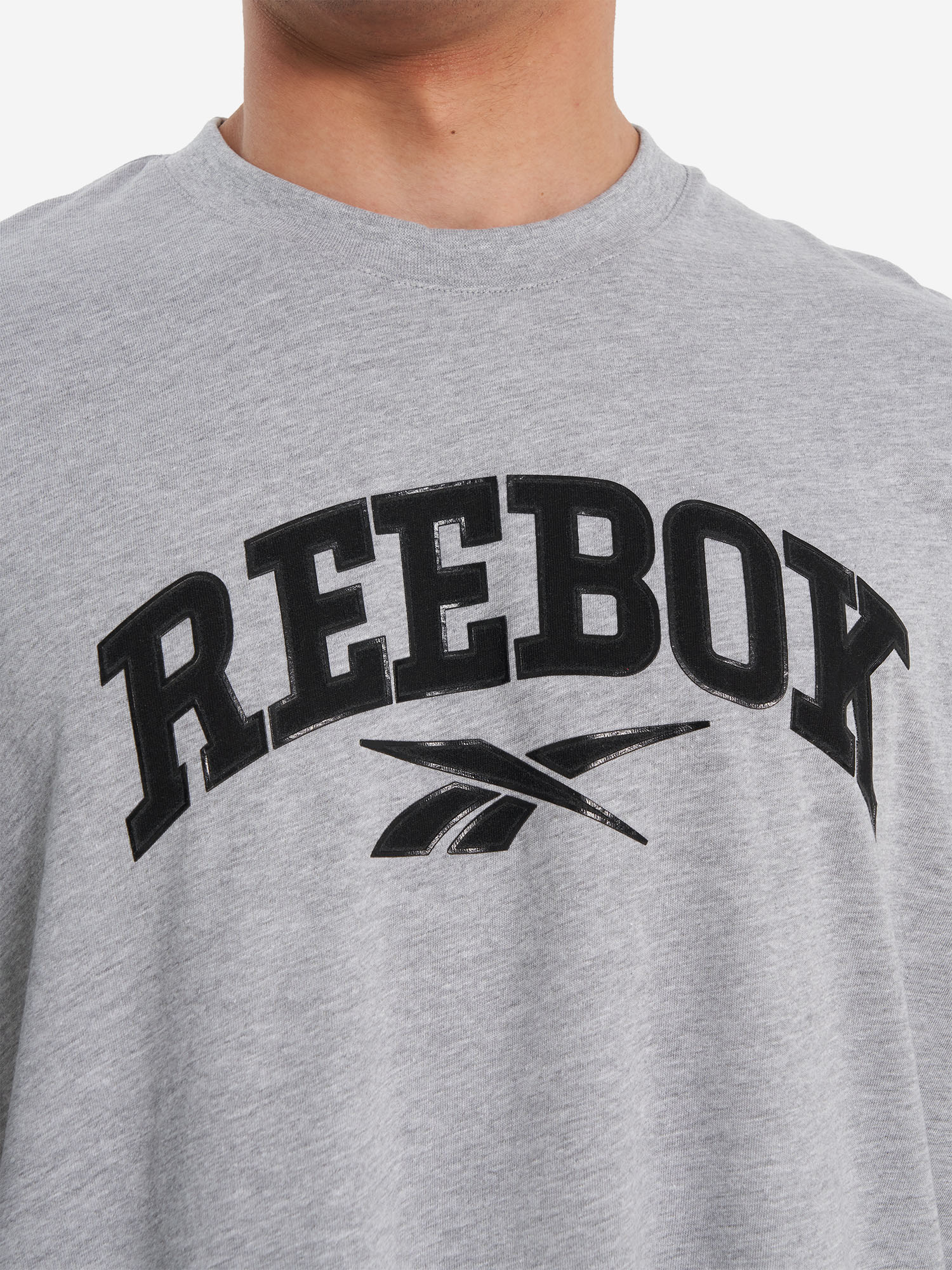 фото Футболка мужская reebok paul, серый