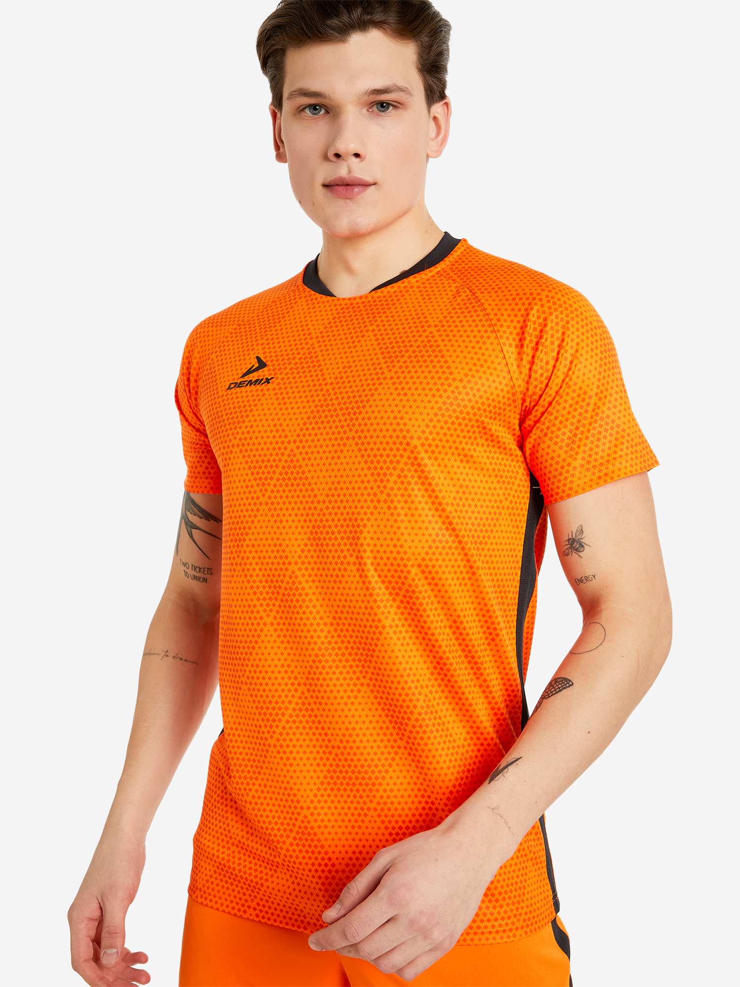 Футболка мужская Demix Strike, Оранжевый шорты для мальчиков demix strike оранжевый