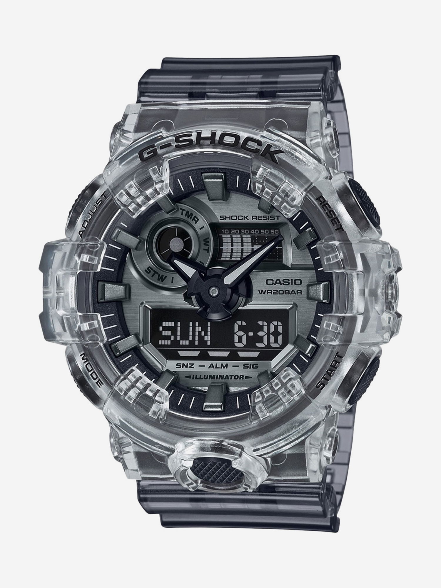 

Спортивные часы Casio GA-700SK-1A, Серый