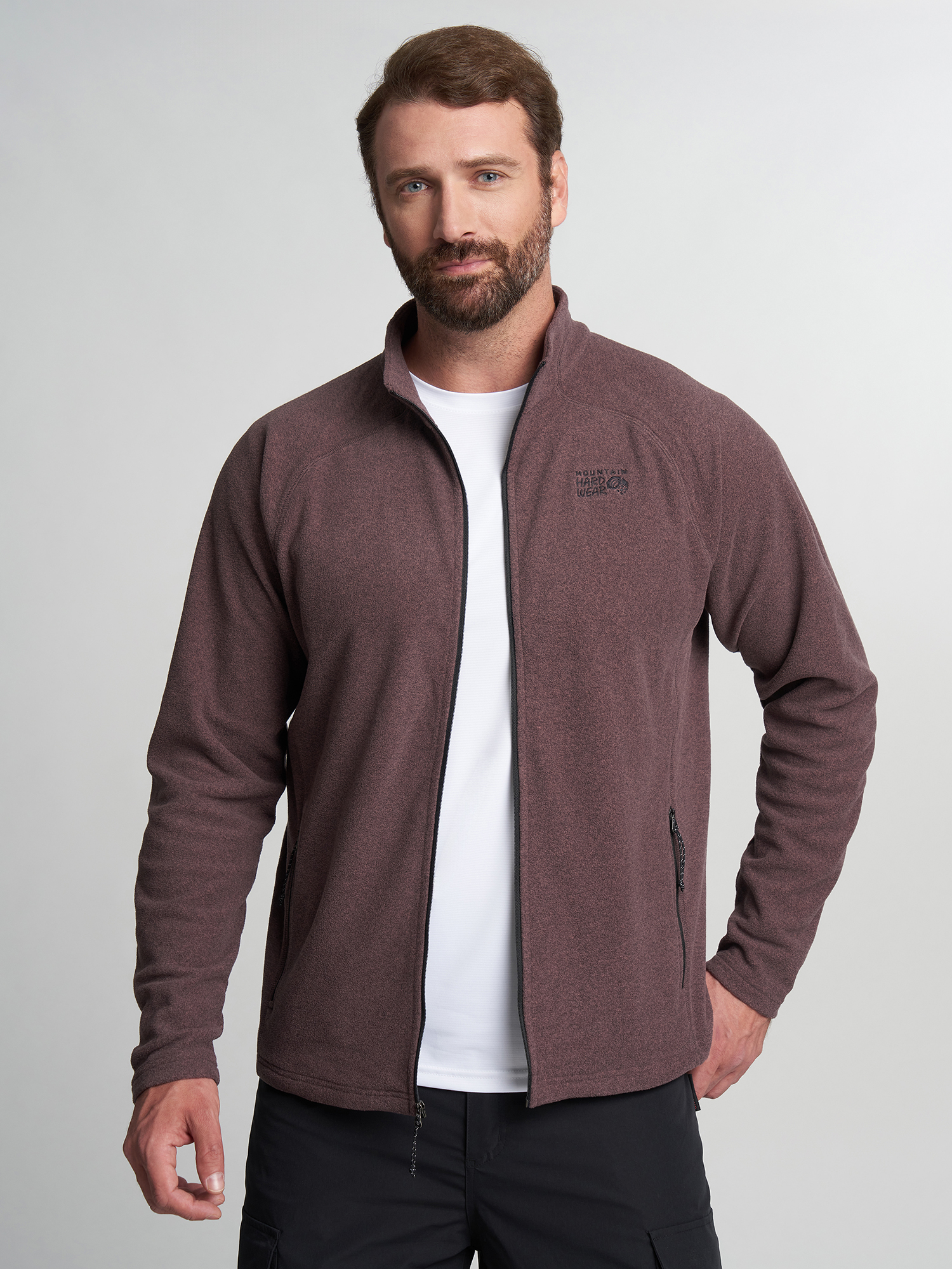 Изображение товара Джемпер флисовый мужской Mountain Hardwear Microchill Jacket, Красный Изображение товара Джемпер флисовый мужской Mountain Hardwear Microchill Jacket, Красный