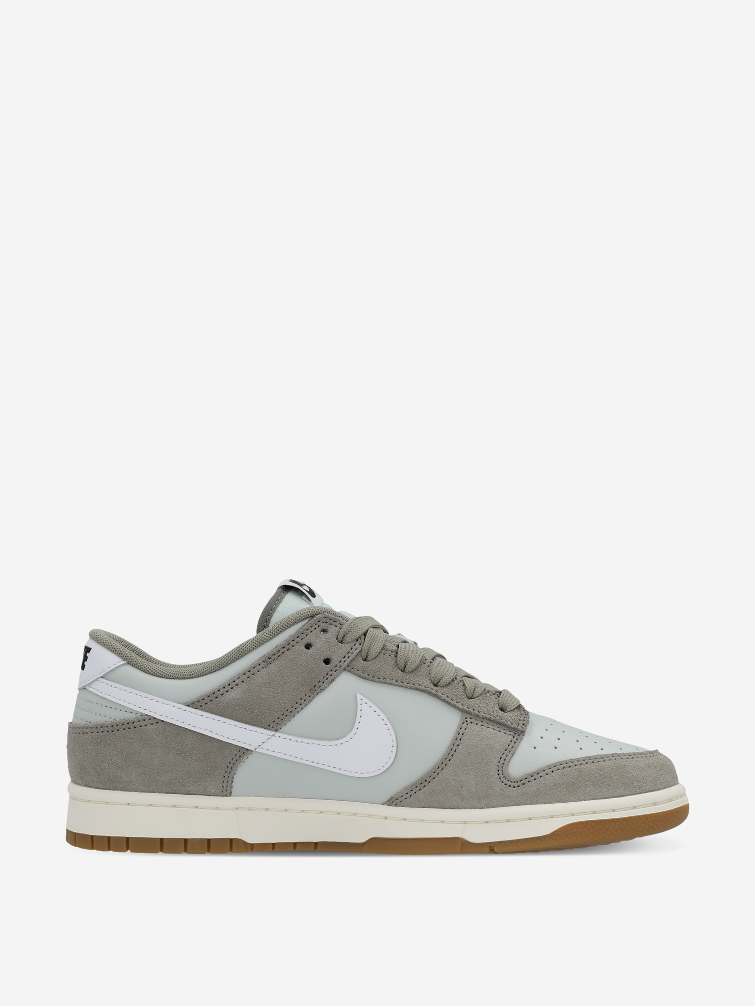 фото Кеды мужские nike dunk low retro se, серый