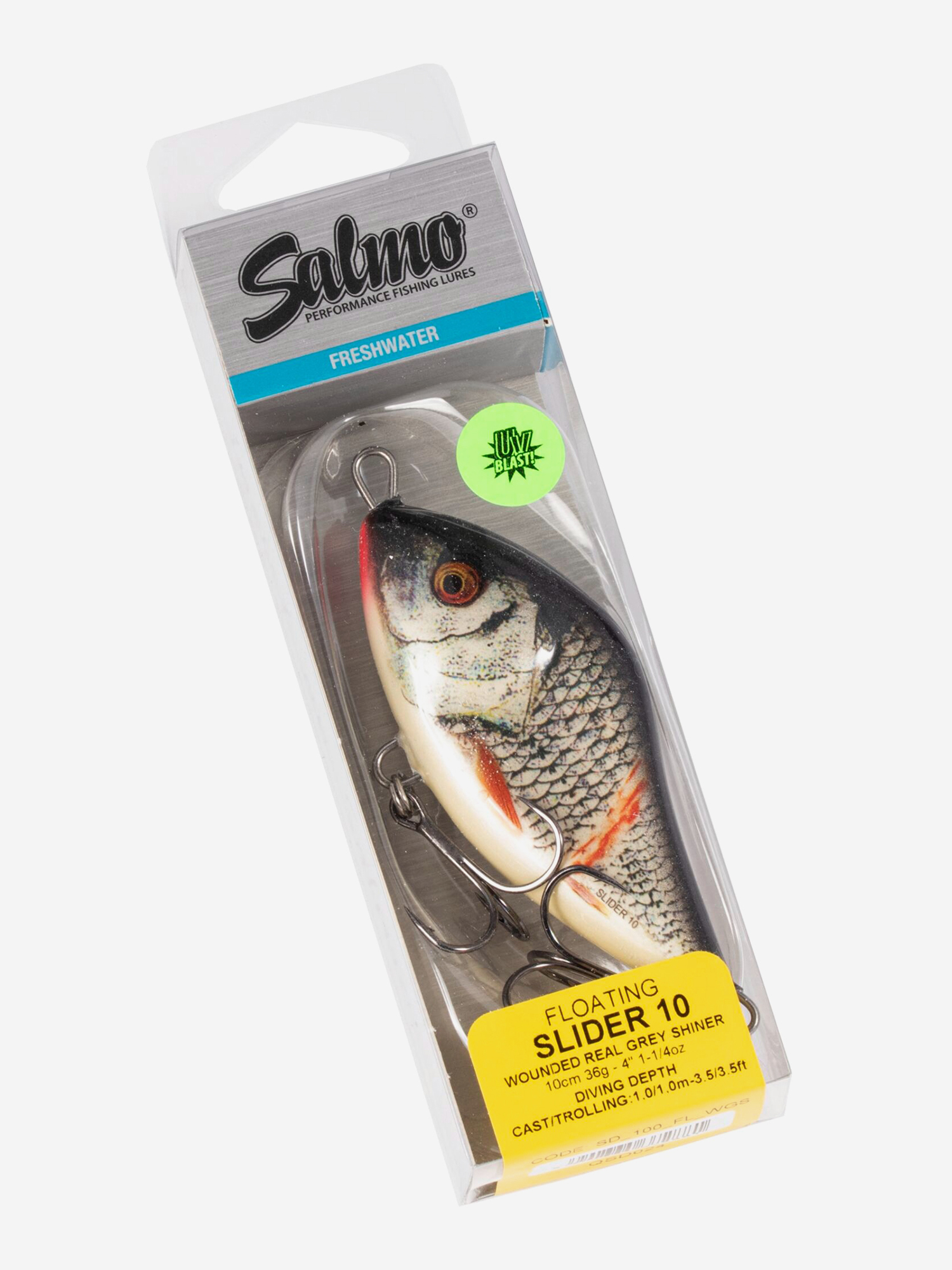 

Воблер плав. джеркбейт Salmo SLIDER F /WGS (QSD024), Мультицвет