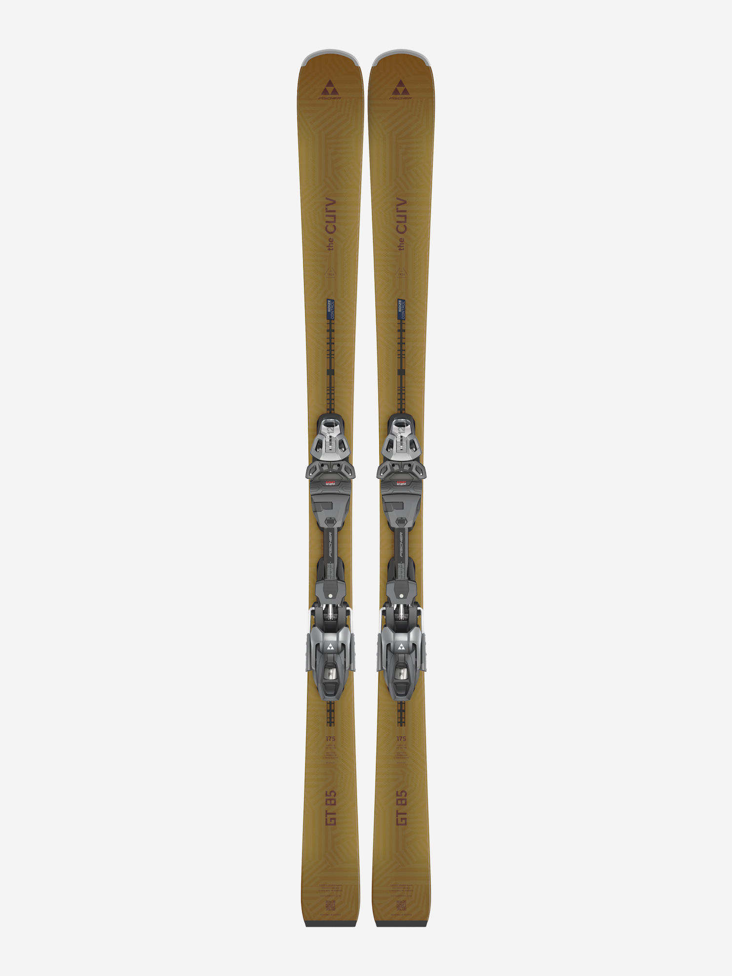 Горные лыжи Fischer The Curv GT 85 M-Track + крепления RSW 12 GW Powerrail Brake 85 + крепления RSW 12 GW Powerrail Brake 85, Оранжевый