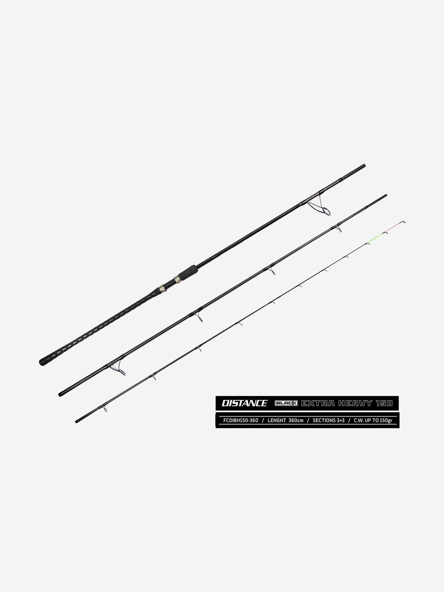 Изображение товара Удилище Feeder Concept Distance BLACK EXTRA HEAVY 150 3.60