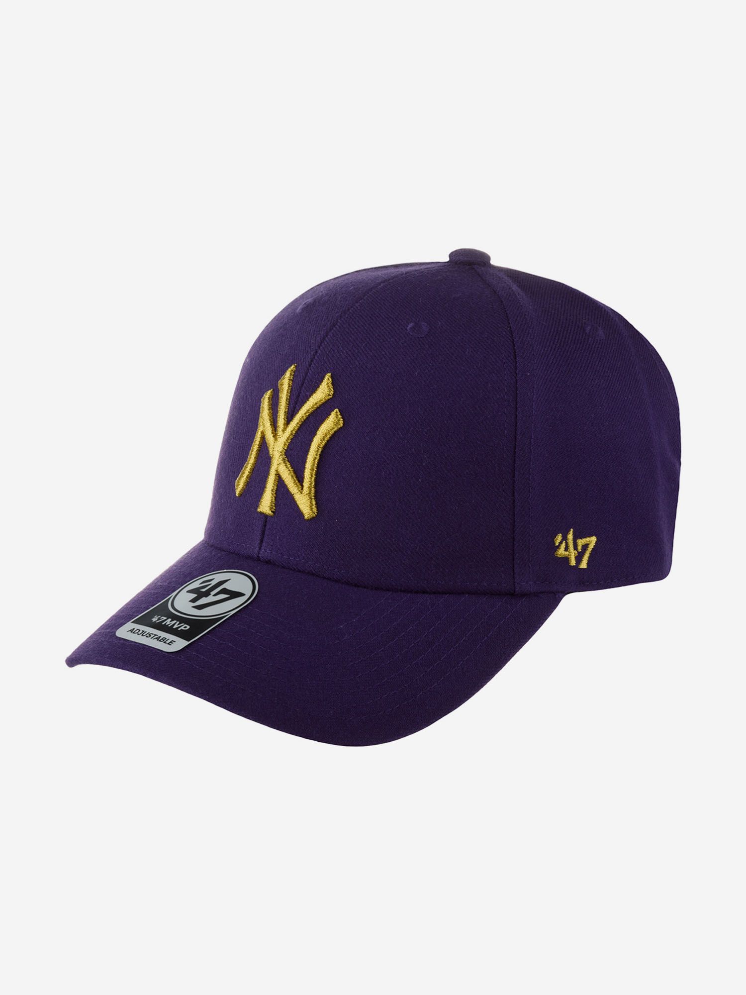Бейсболка 47 BRAND B-MTLCS17WBP-PPG New York Yankees MLB (фиолетовый), Фиолетовый