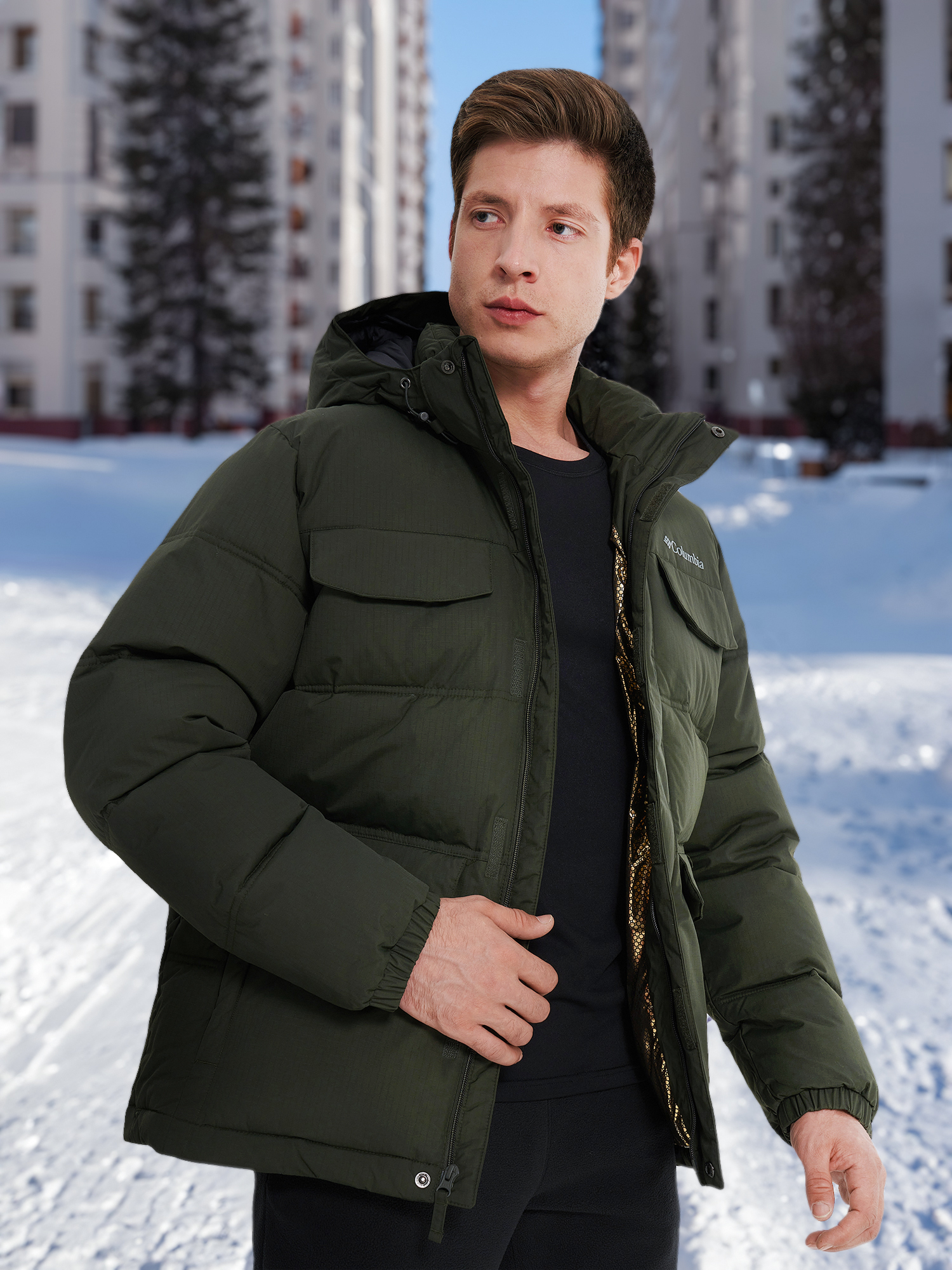 

Пуховик мужской Columbia Landroamer Puffer Jacket, Зеленый