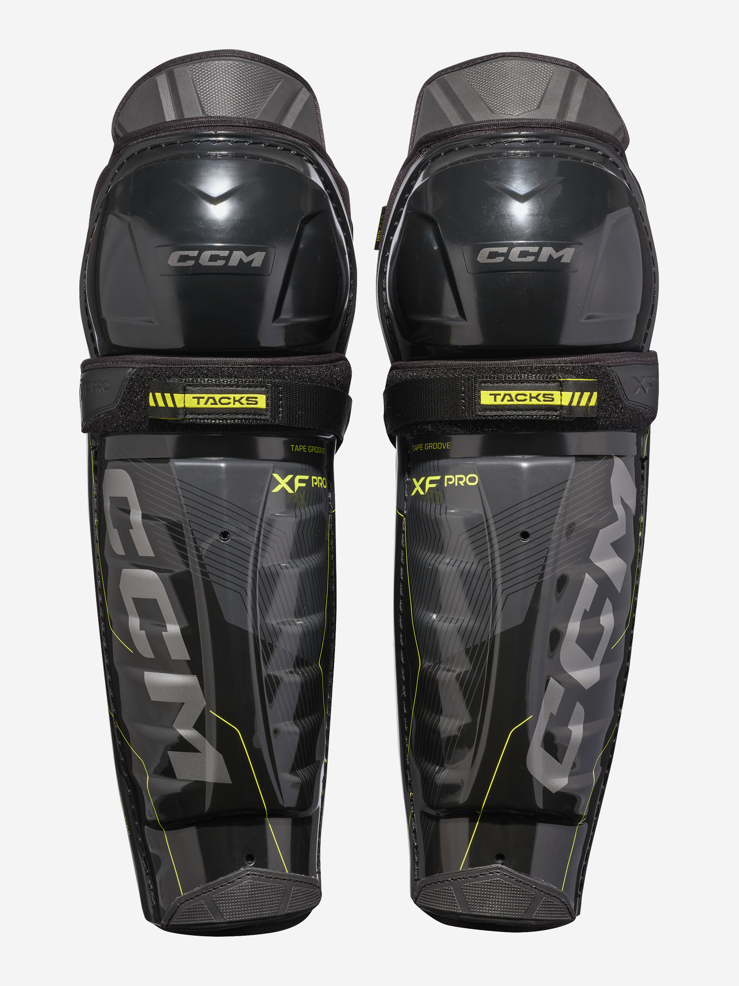 

Щитки хоккейные CCM Tacks XF Pro SR, Черный