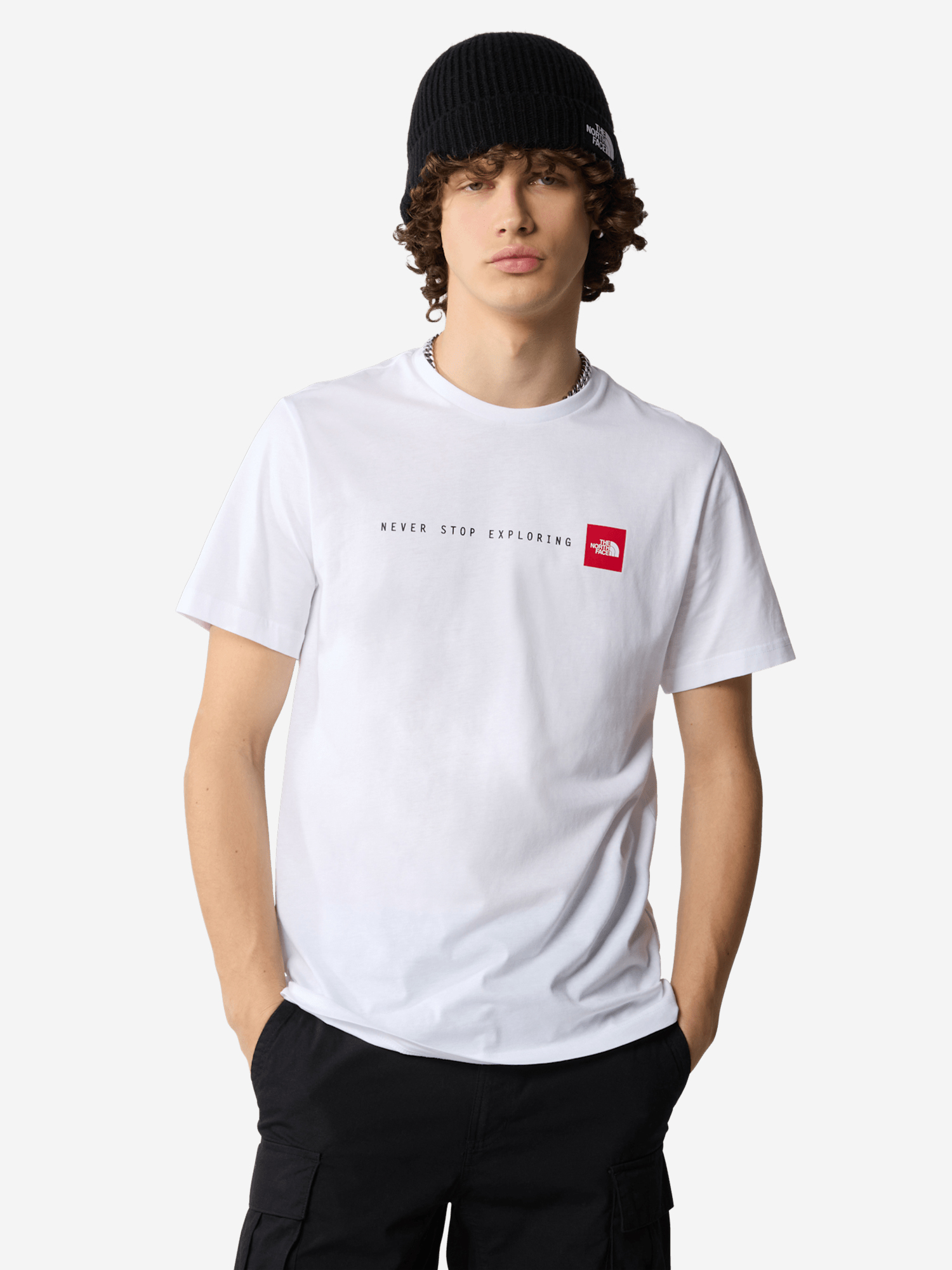 

Футболка мужская The North Face Never Stop Exploring, Белый